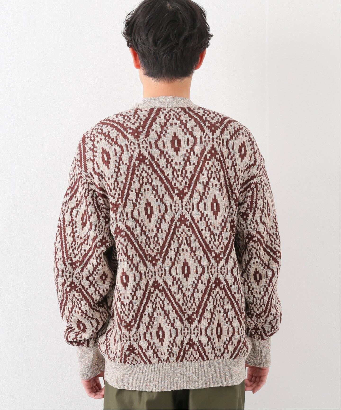 SEVEN BY SEVEN / セブンバイセブン】Diamond JACQUARD ニット  