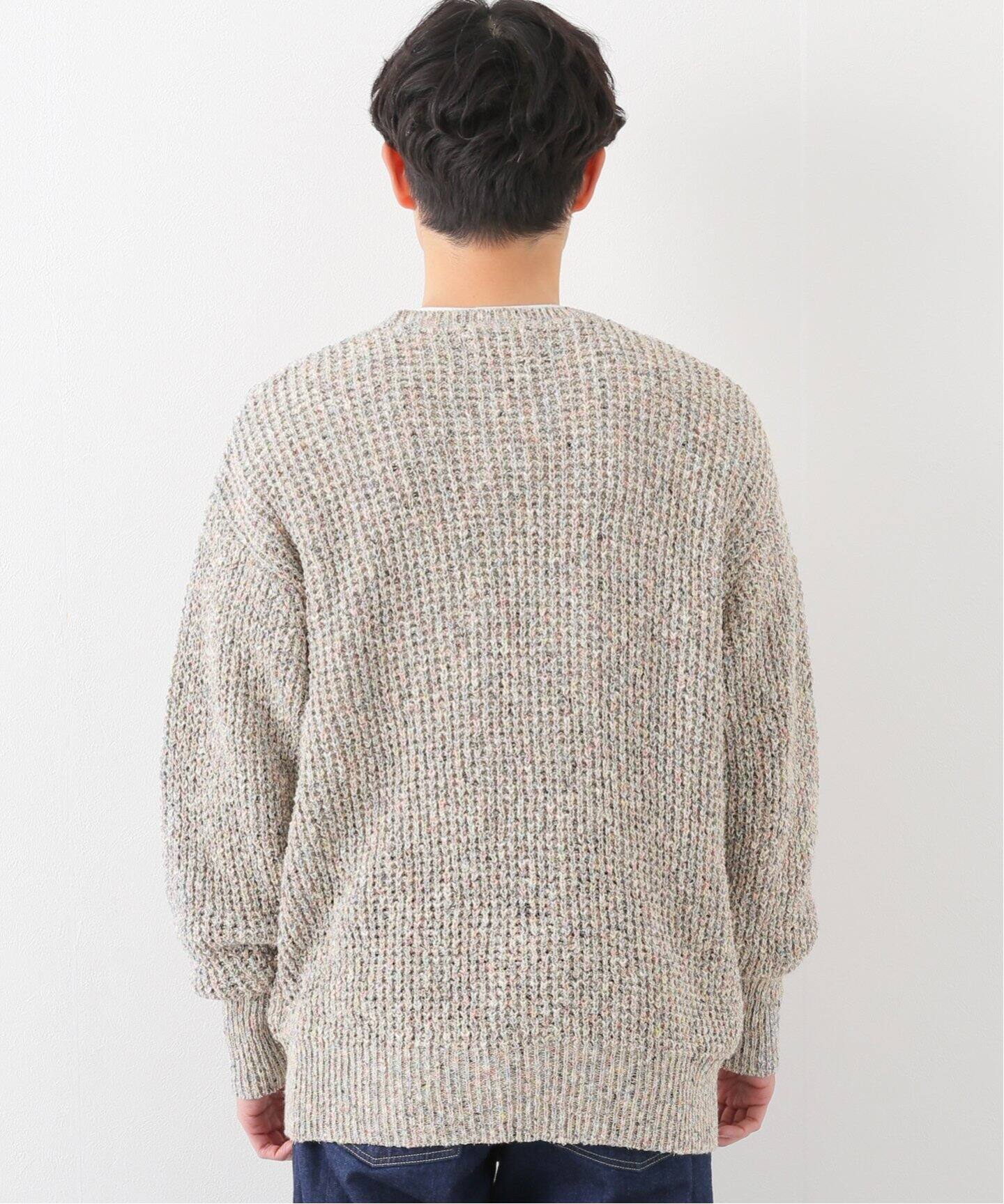 SEVEN BY SEVEN / セブンバイセブン】Multicolor クルーネック ニット 