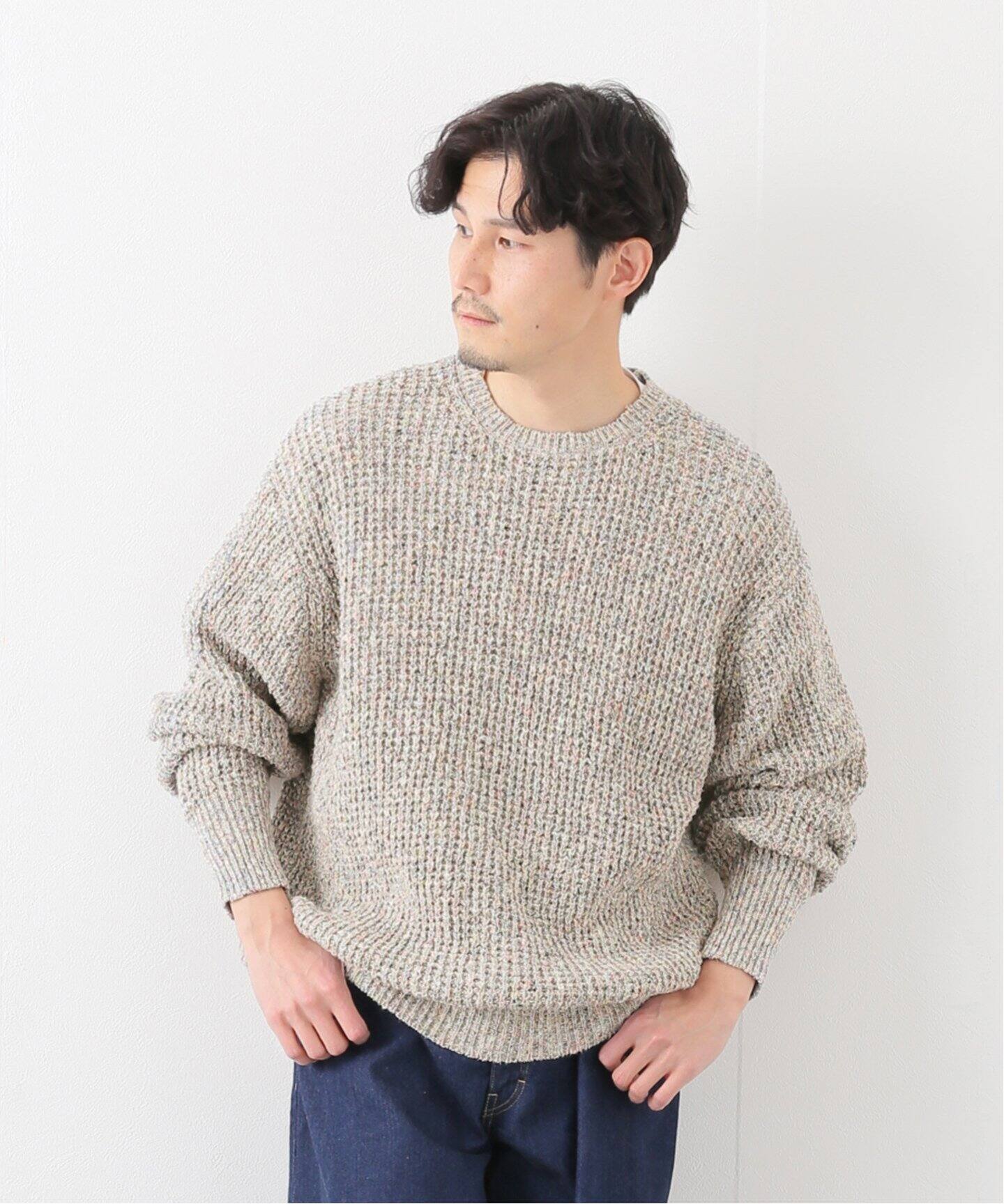 SEVEN BY SEVEN / セブンバイセブン】Multicolor クルーネック ニット 