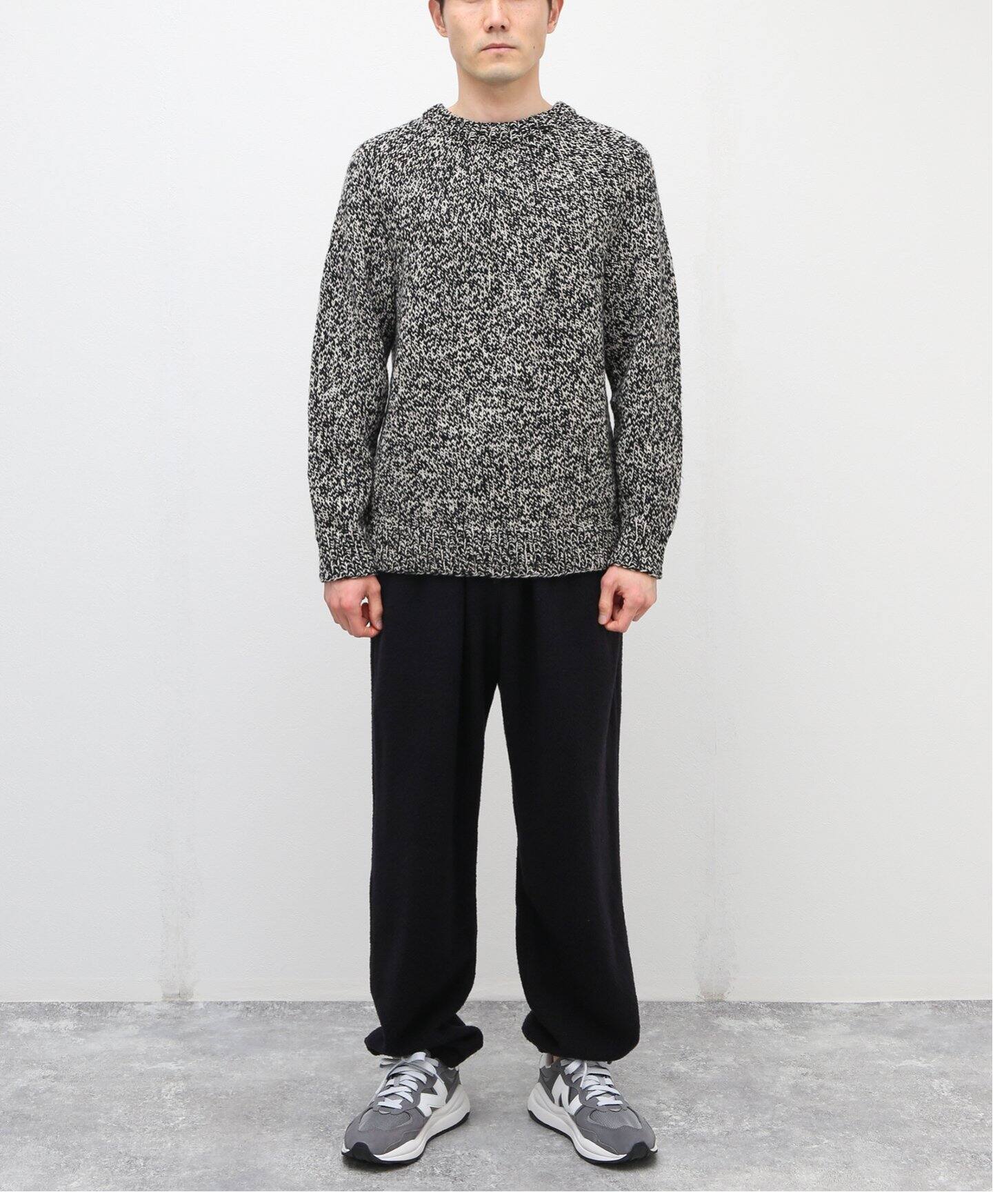 COMOLI / コモリ】 ハンドクルーネックニット（ニット／セーター  