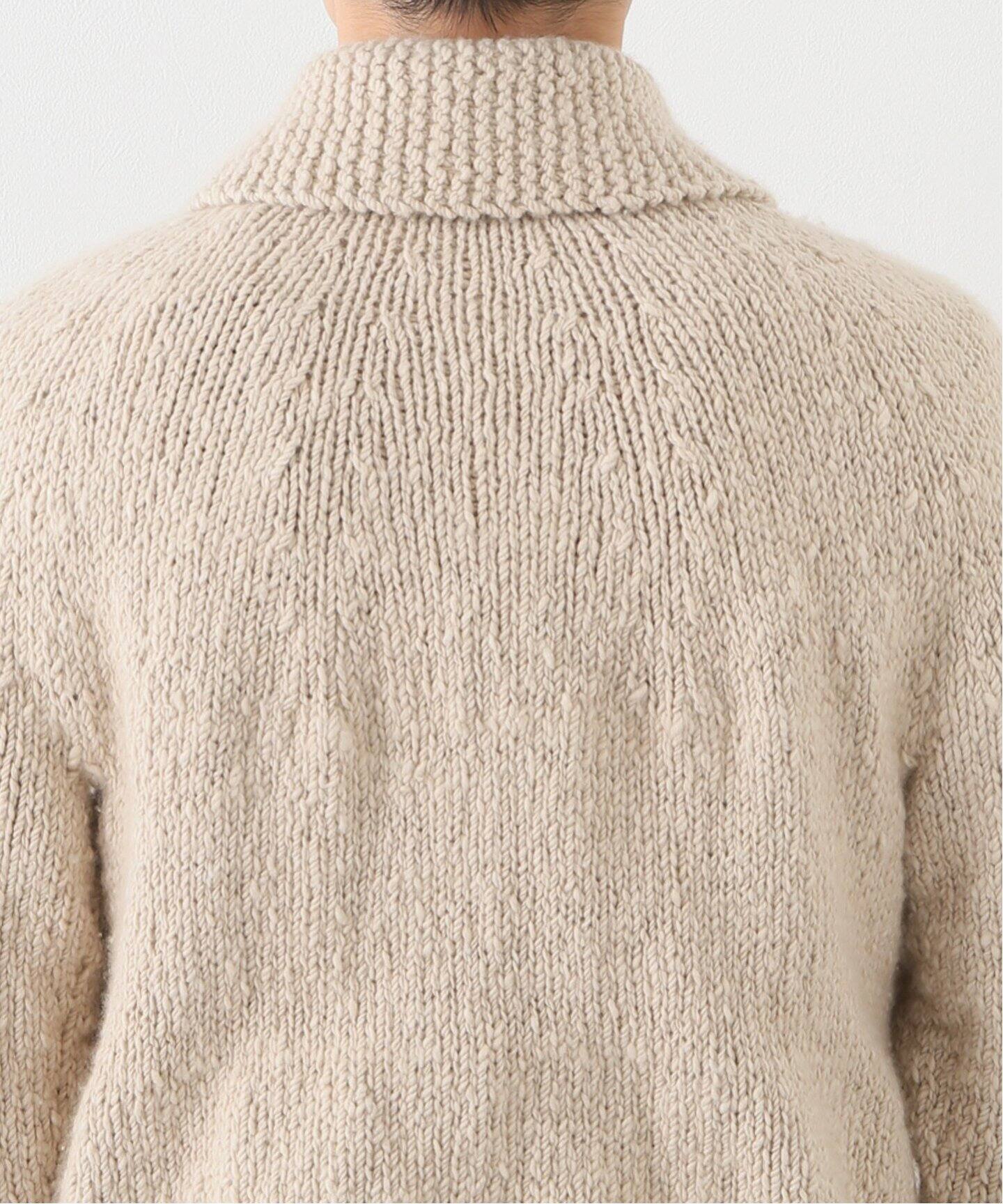 COMOLI / コモリ】ハンドスパン カシミヤ カウチンニット（ニット 