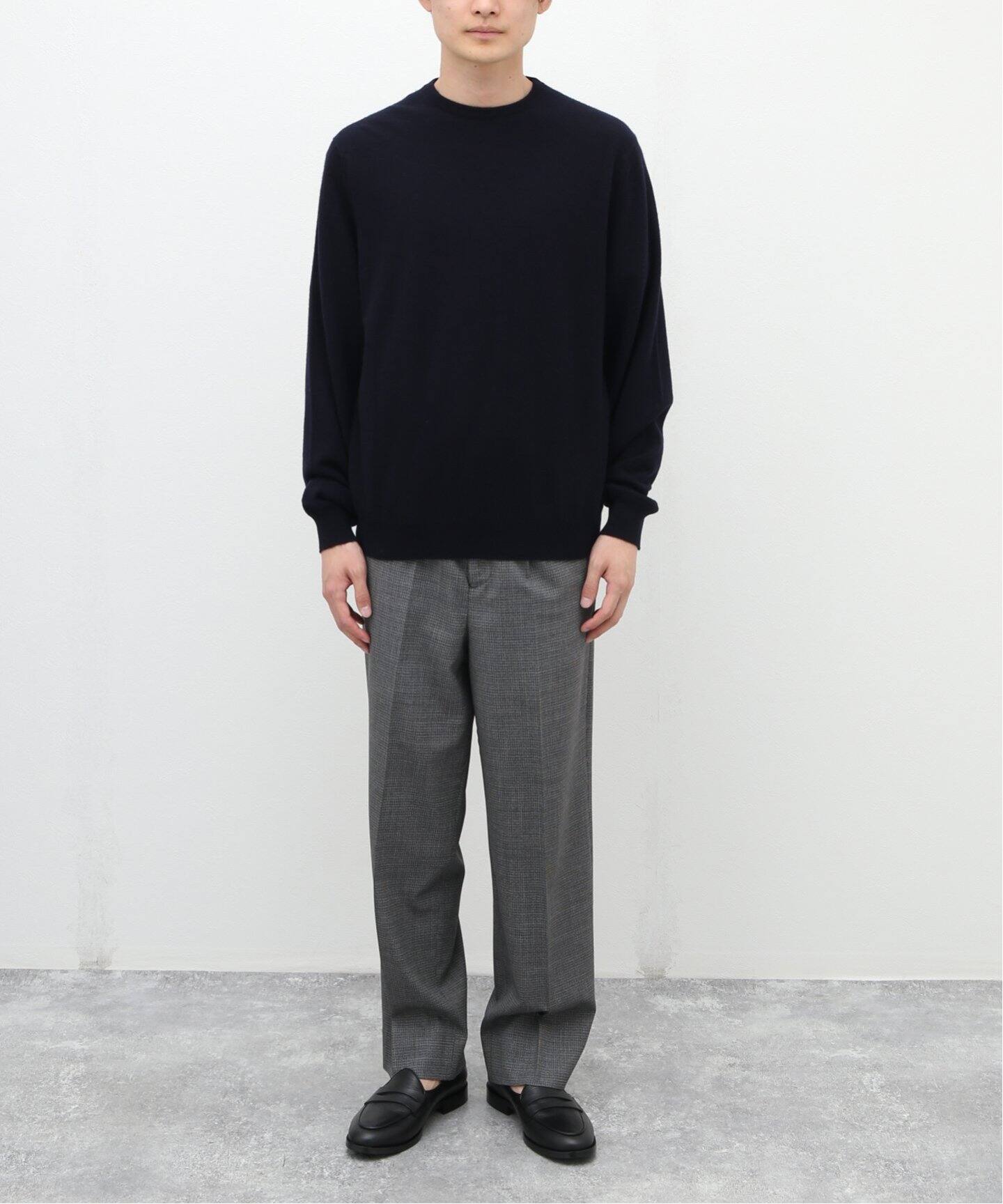 COMOLI / コモリ】SCOTT&CHARTERS 別注 クルーネックニット（ニット 