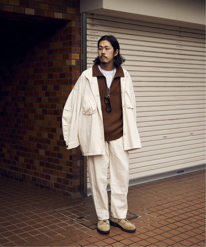 MEIAS / メイアス】別注 カシミヤ スキッパーニット（ニット／セーター 