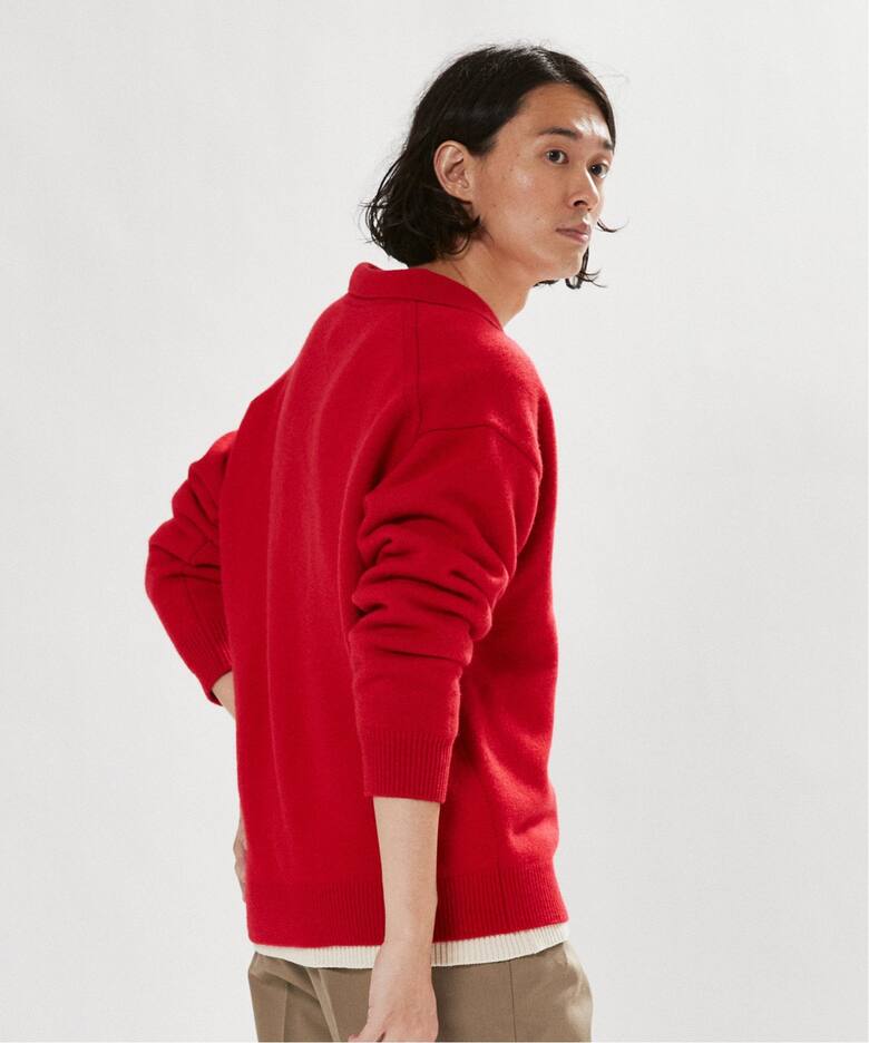 MEIAS / メイアス】別注 カシミヤ スキッパーニット（ニット／セーター 