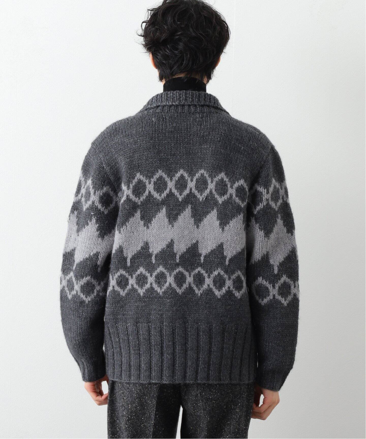 walenode / ウェルノード 】 別注 ハンドニット カウチン セーター  