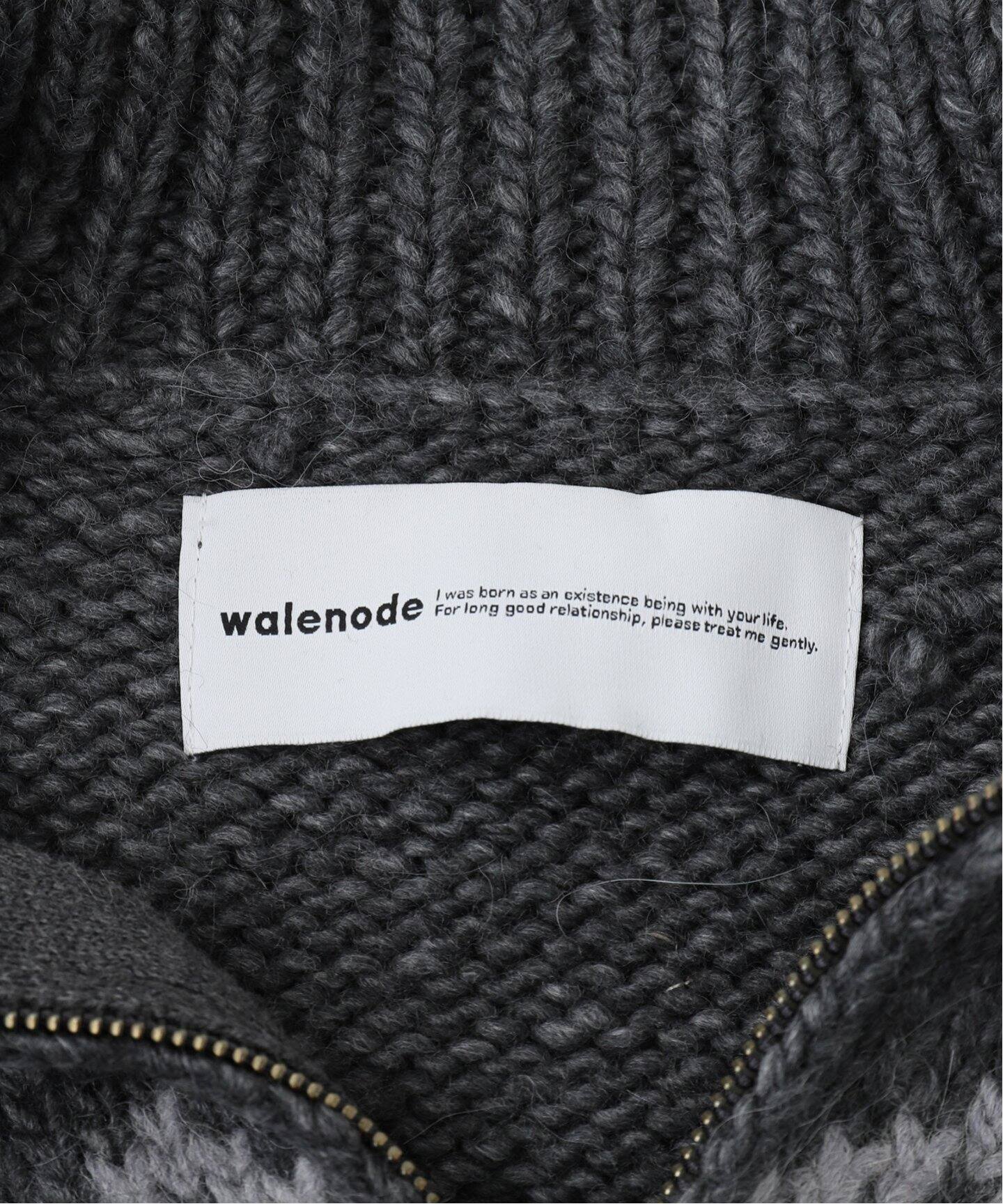 walenode / ウェルノード 】 別注 ハンドニット カウチン セーター 