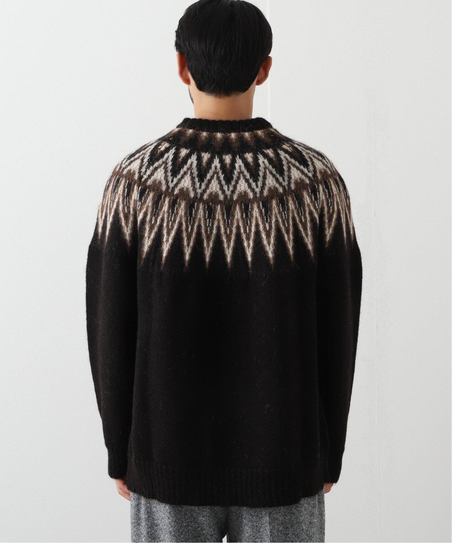 MARKAWARE / マーカウェア】 NORDIC SWEATER ALPACA（ニット／セーター 