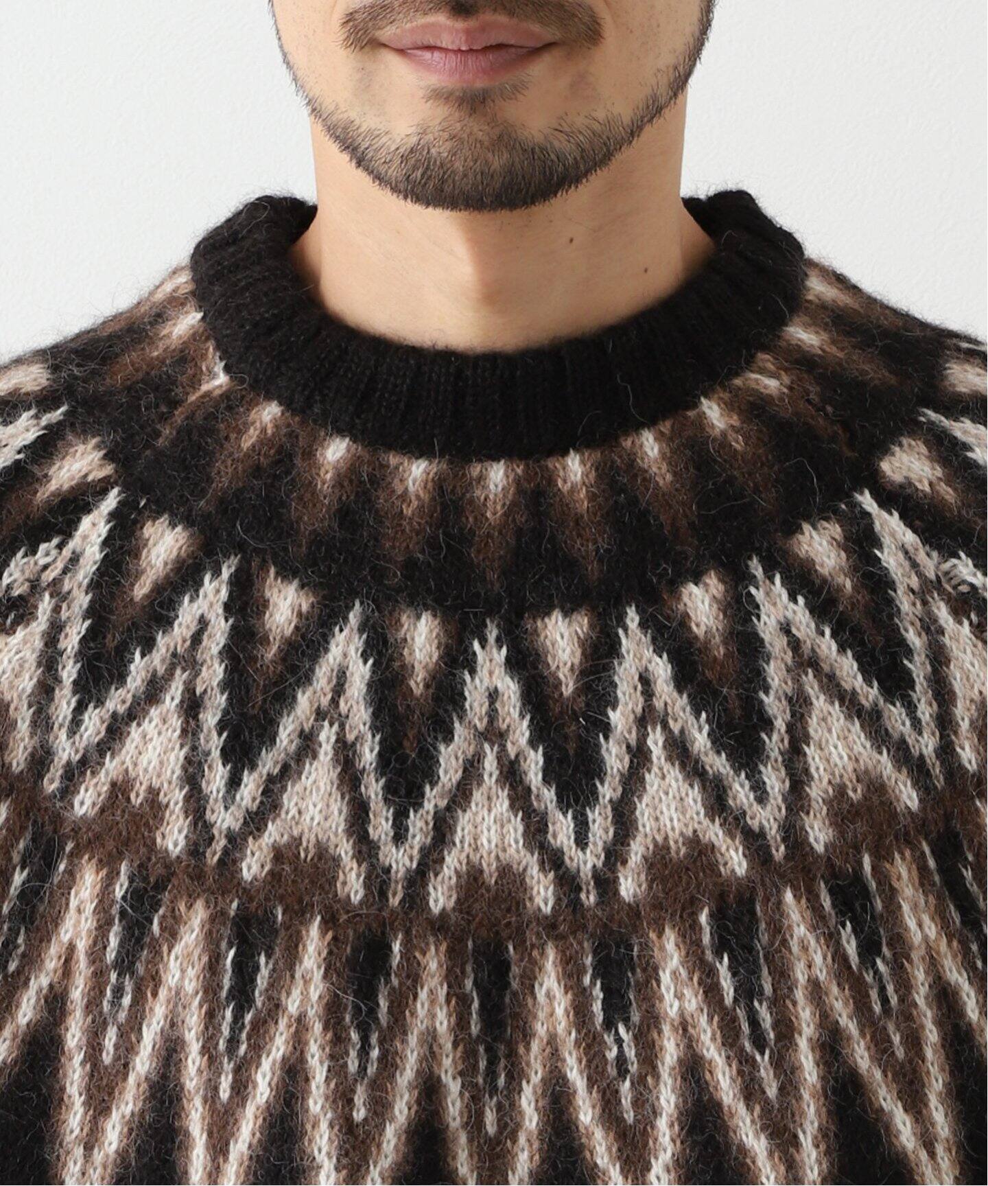 MARKAWARE / マーカウェア】 NORDIC SWEATER ALPACA（ニット／セーター 