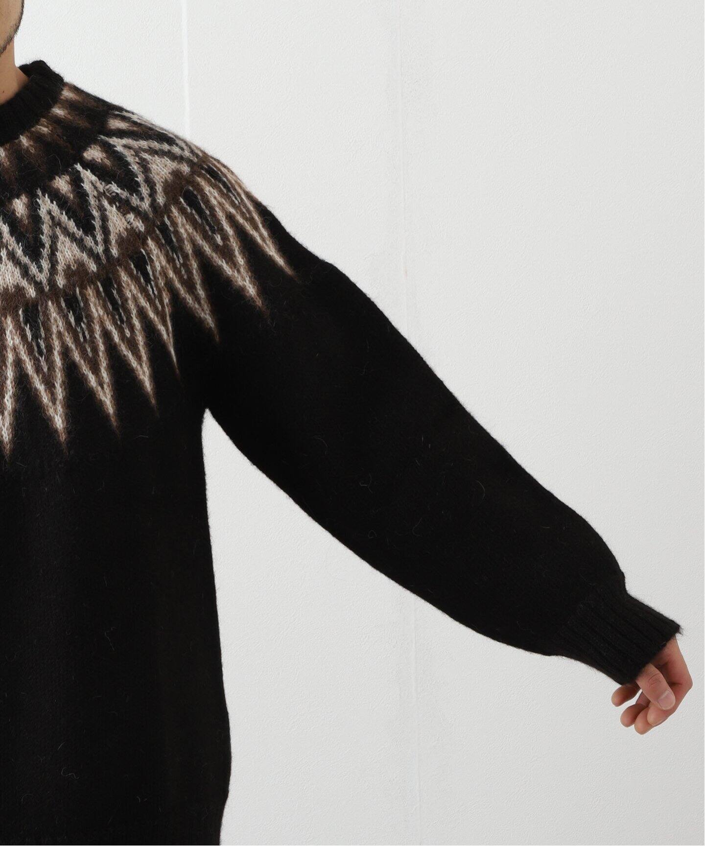 MARKAWARE / マーカウェア】 NORDIC SWEATER ALPACA（ニット／セーター 