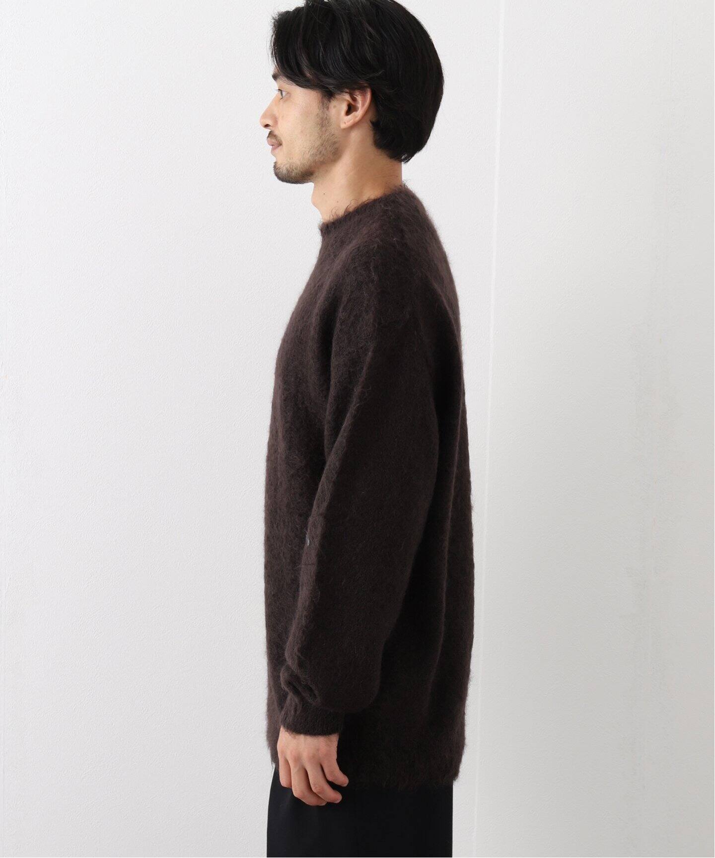 AURALEE / オーラリー】 BRUSHED SUPER KID MOHAIR MIX KNIT PO 