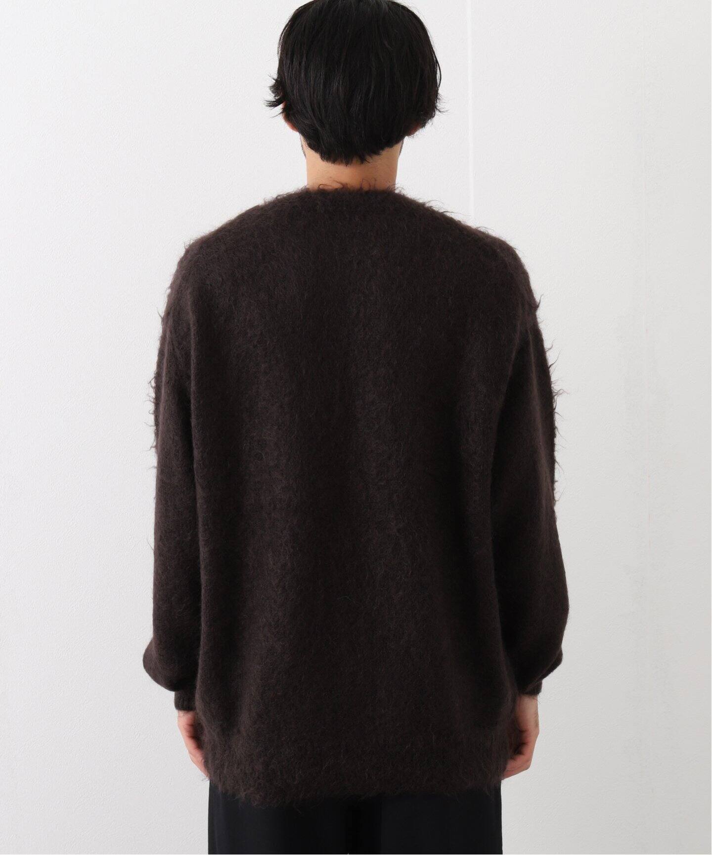 AURALEE / オーラリー】 BRUSHED SUPER KID MOHAIR MIX KNIT PO 