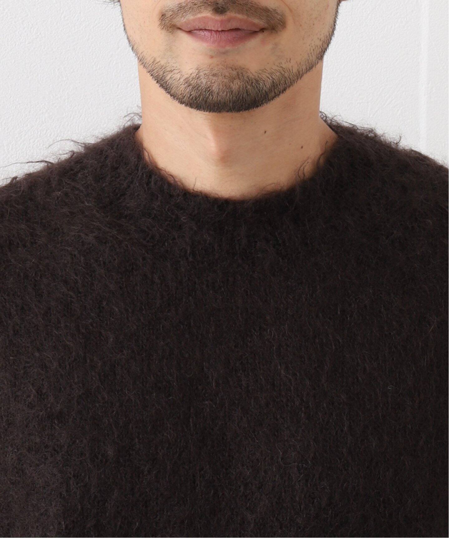 AURALEE / オーラリー】 BRUSHED SUPER KID MOHAIR MIX KNIT PO 