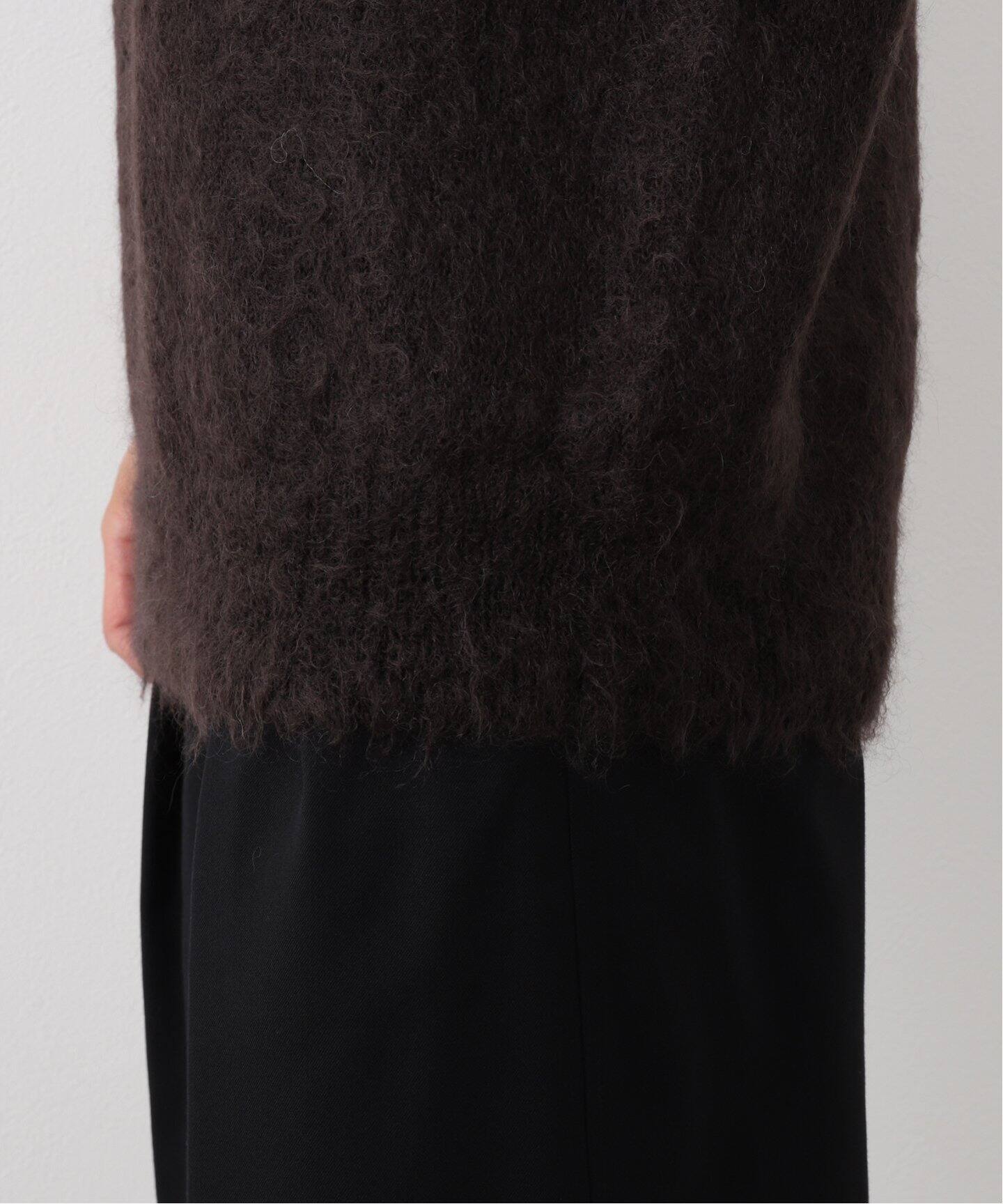 AURALEE / オーラリー】 BRUSHED SUPER KID MOHAIR MIX KNIT PO 