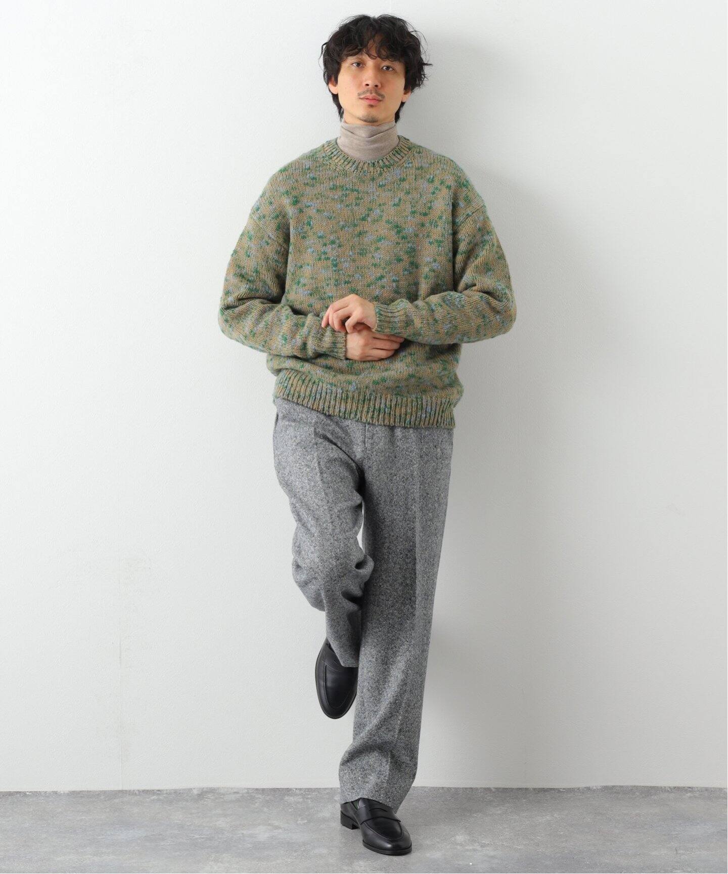 AURALEE / オーラリー】WOOL MIX COLOR SLUB YARN KNIT PO（ニット 