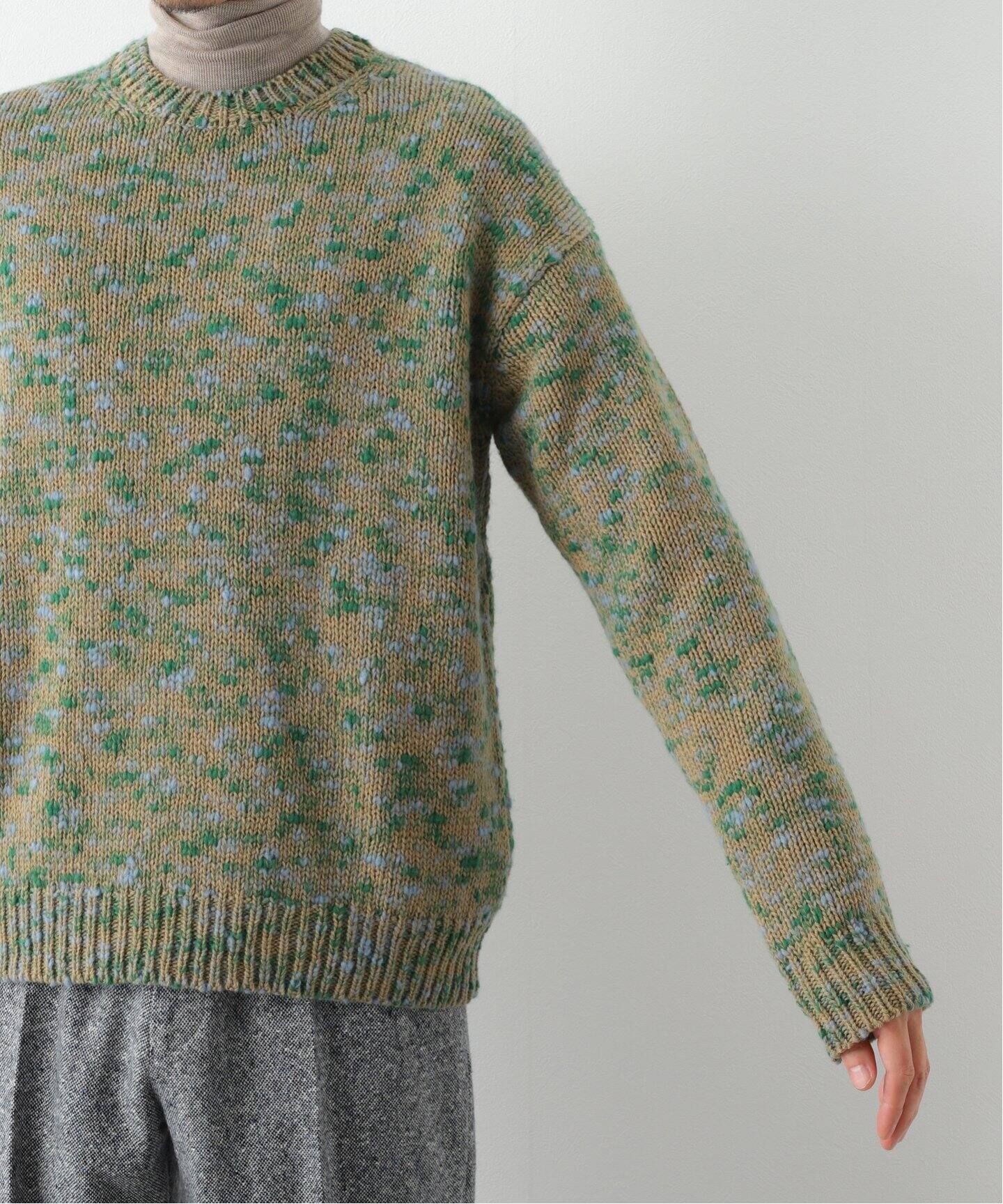 AURALEE / オーラリー】WOOL MIX COLOR SLUB YARN KNIT PO（ニット 