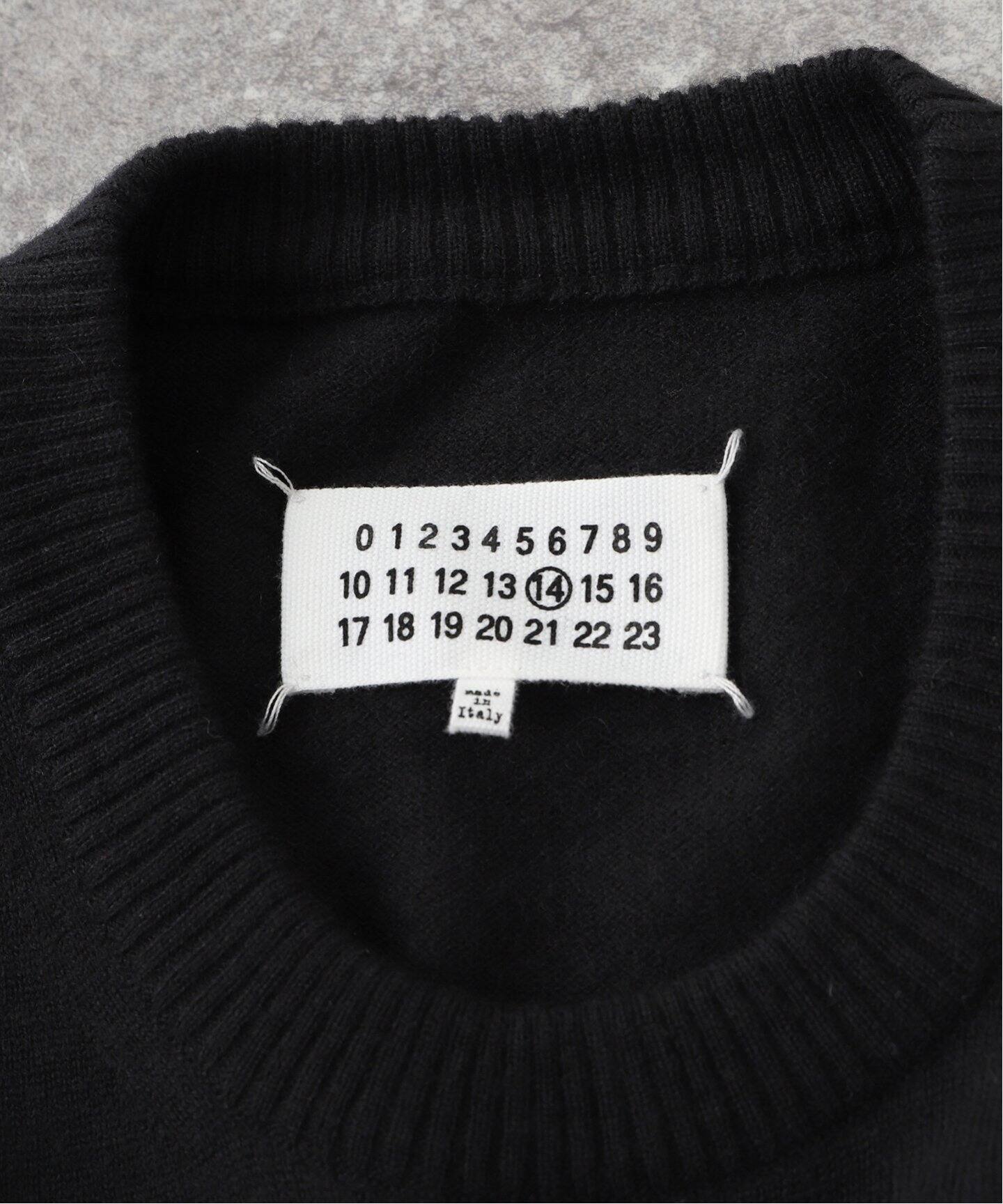MAISON MARGIELA / メゾン マルジェラ】 12GエルボーパッチC/N（ニット 