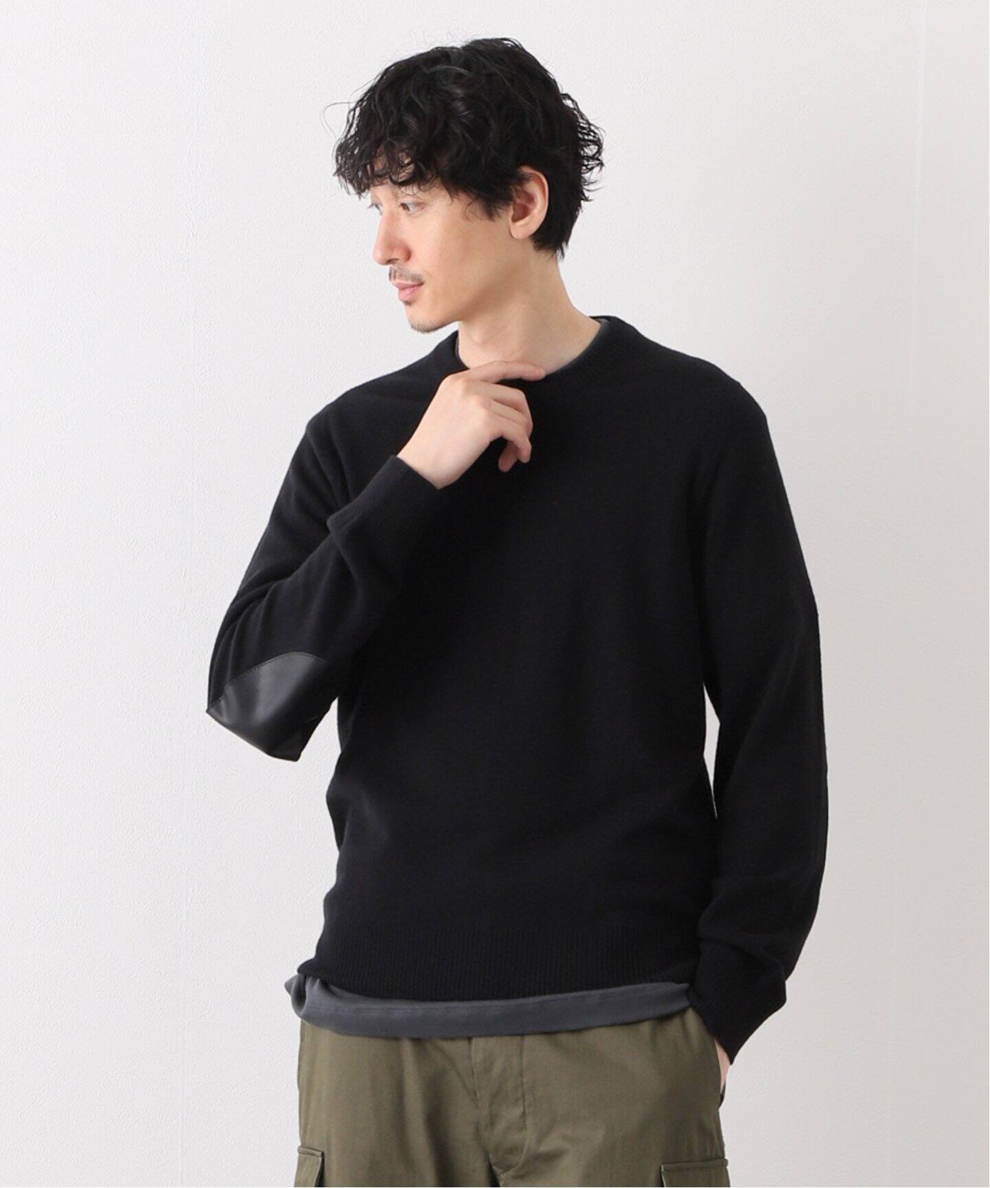 Maison Martin Margiela エルボーパッチニット 