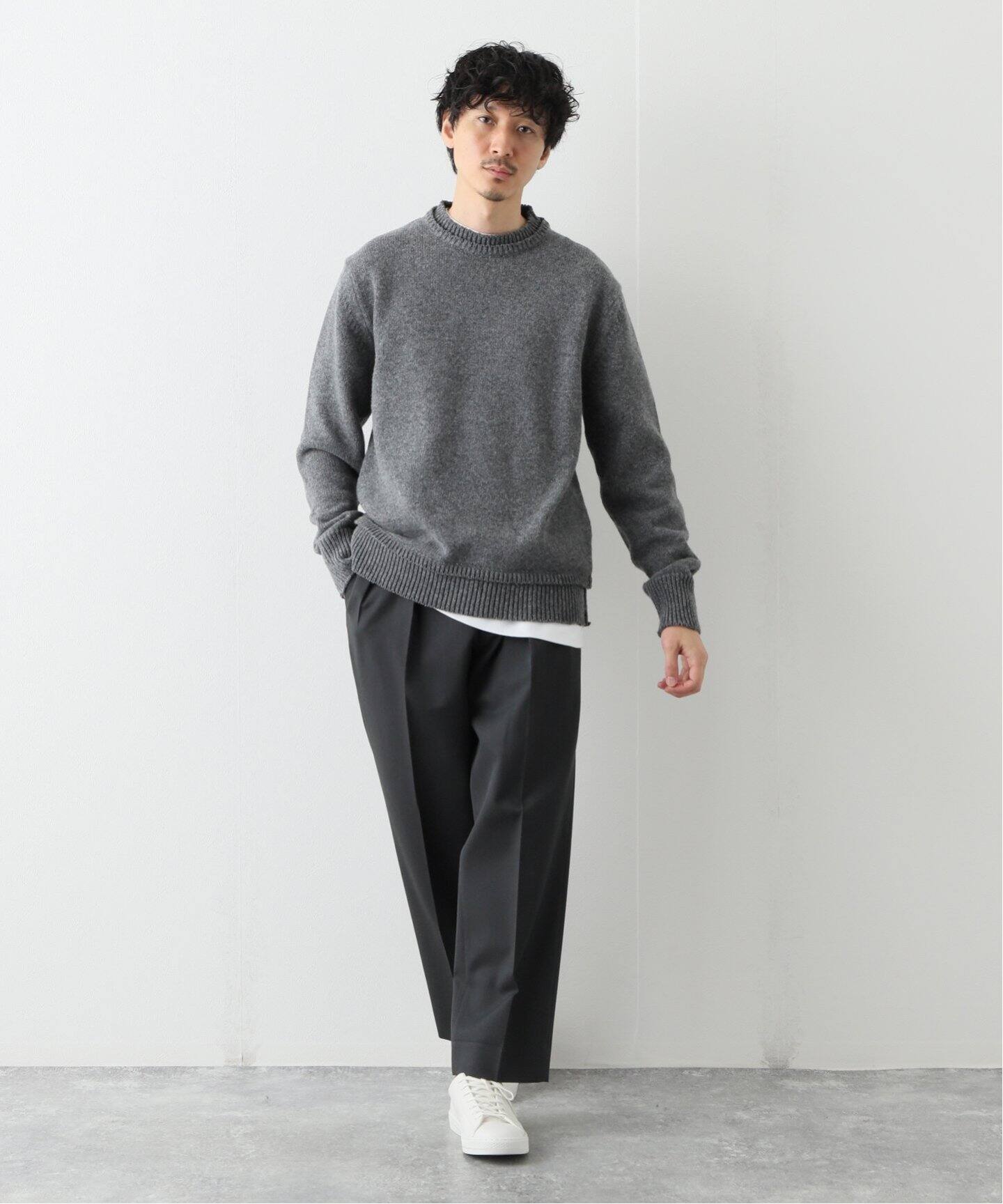 MAISON MARGIELA / メゾン マルジェラ】 オーバーサイズC/Nニット 