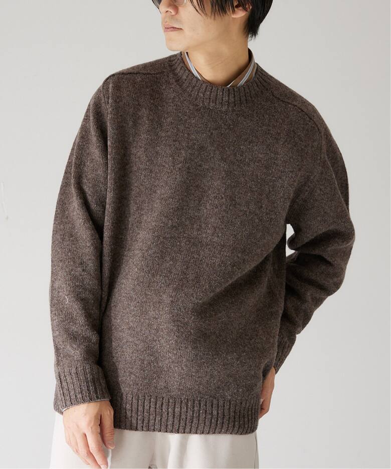 Shaggy Dog シャギードッグ ブリティッシュライク ウールニット 417 Edifice フォーワンセブン エディフィス 公式のファッション通販 Baycrew S Store