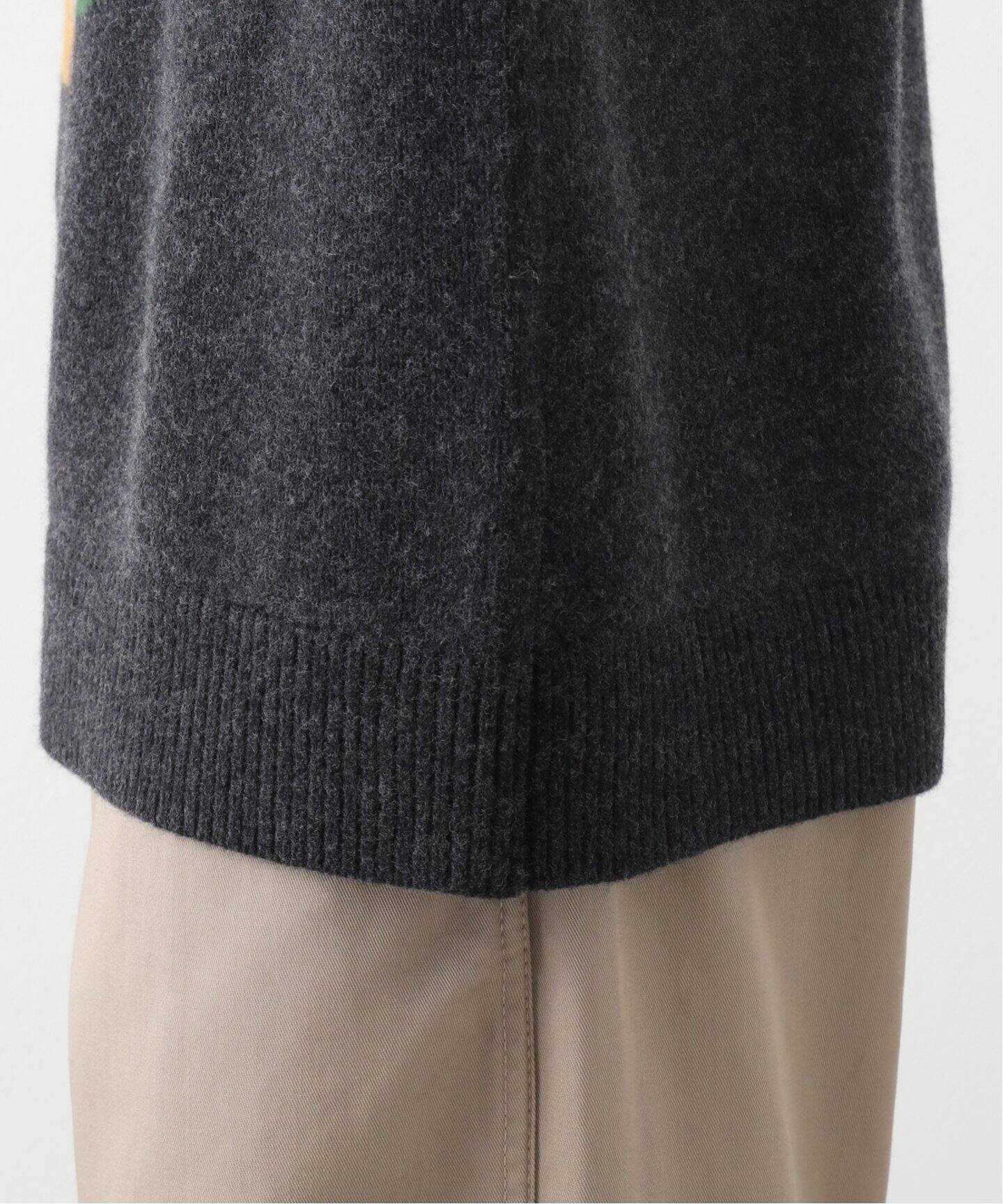 BLUFCAMP / ブルーフキャンプ】 Intarsia Sweater - a（ニット 