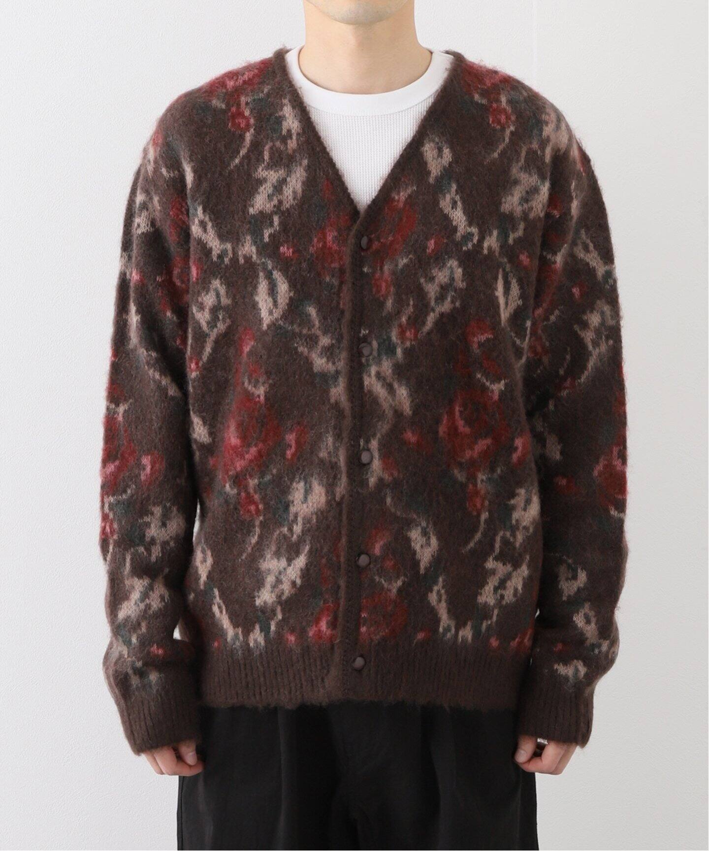 NEEDLES / ニードルズ】 Mohair Cardigan - Rose LQ270（カーディガン  