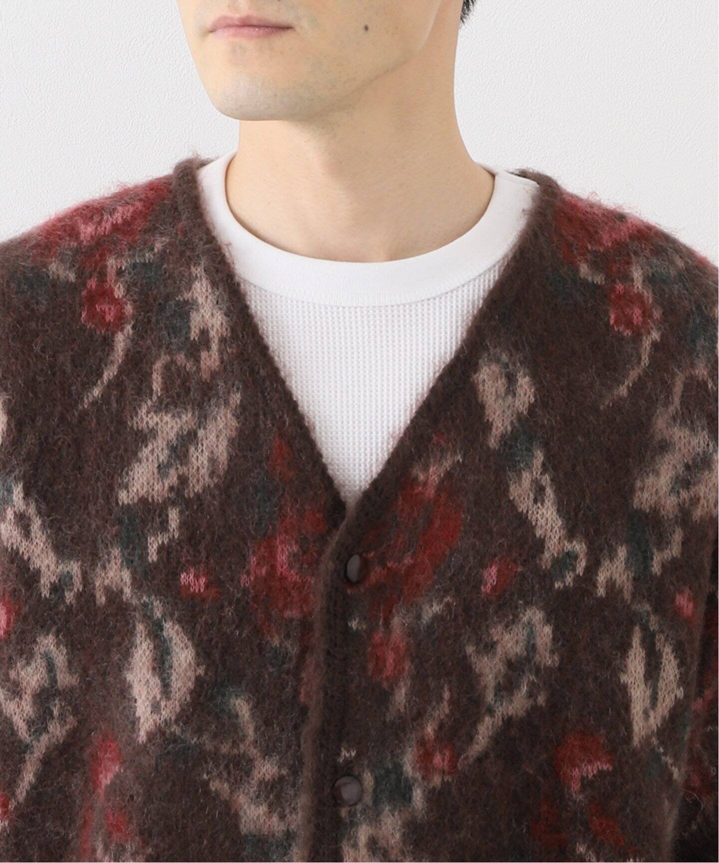 NEEDLES / ニードルズ】 Mohair Cardigan - Rose LQ270（カーディガン  