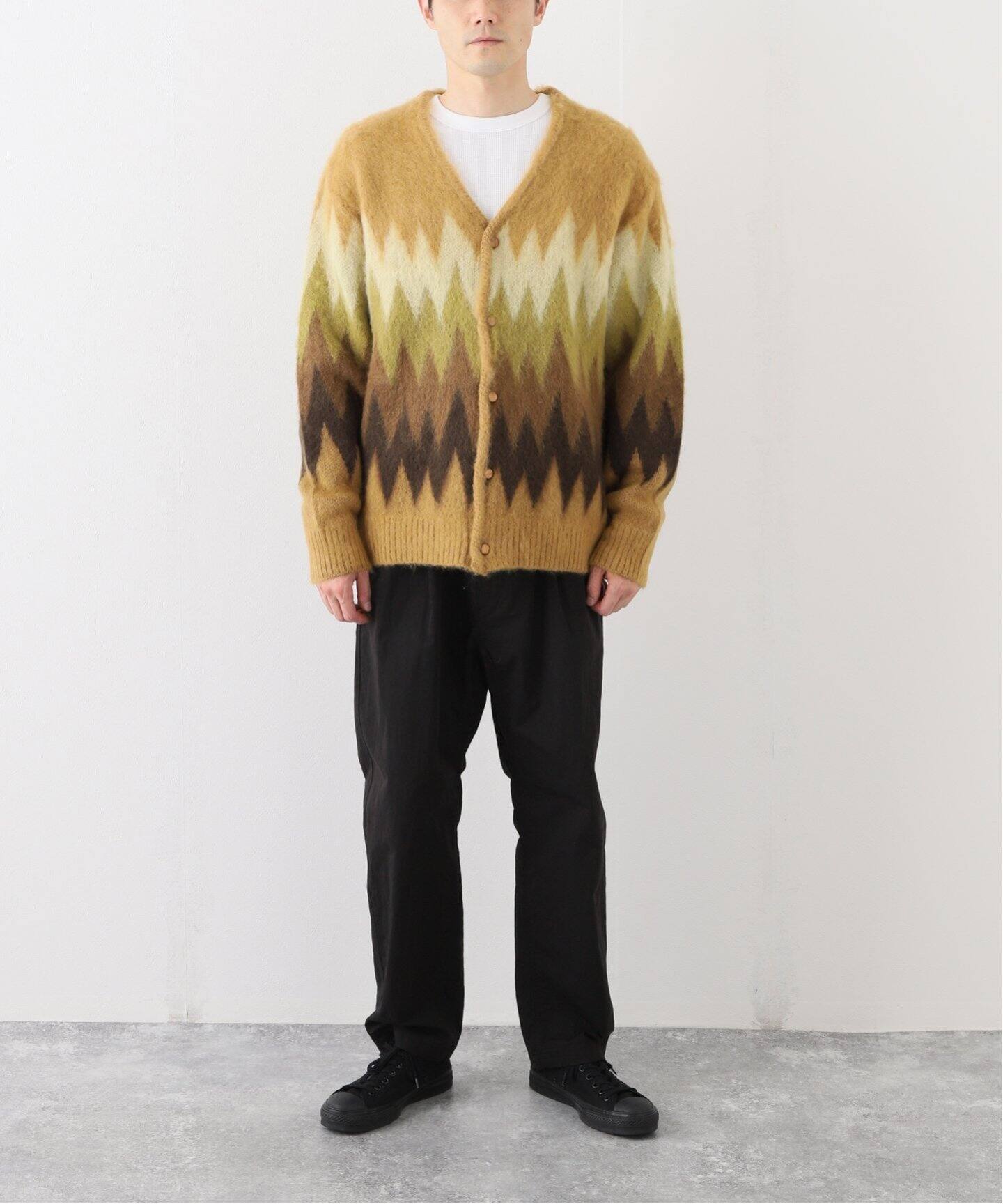 NEEDLES / ニードルズ】 Mohair Cardigan - Zigzag LQ274  
