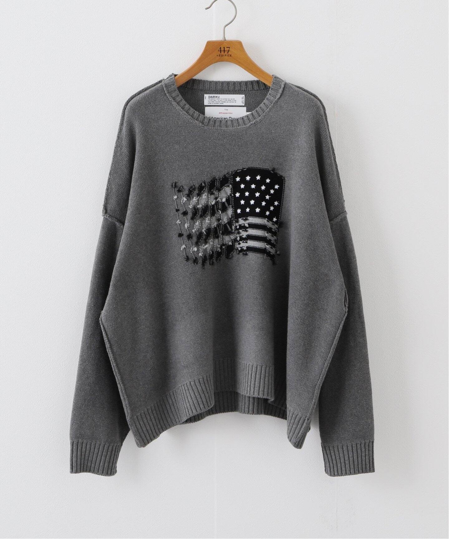 DAIRIKU / ダイリク】 American Dream Inside-out Knit（ニット 
