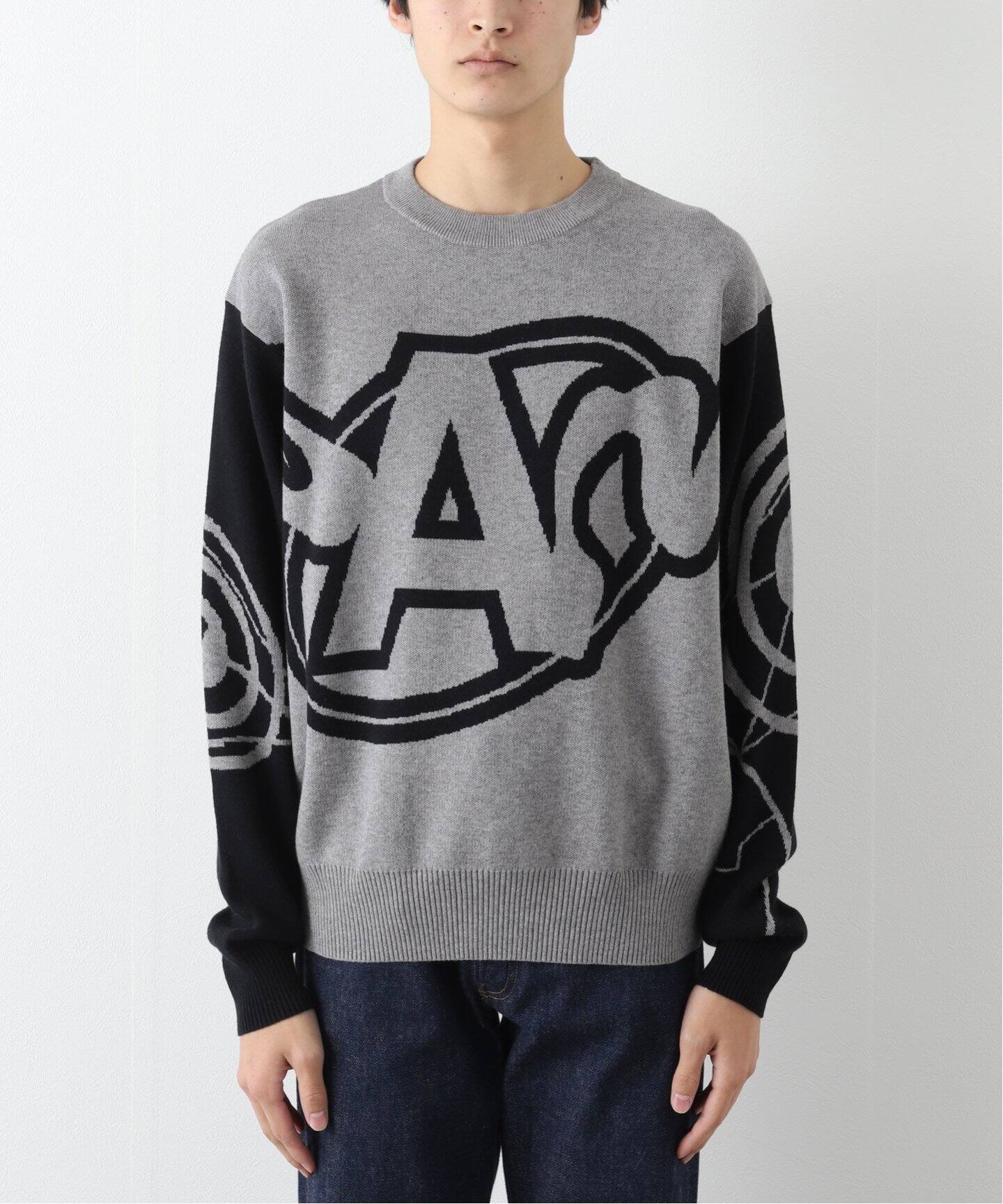 P.A.M / パム】TWO TONE CREW NECK KNIT（ニット／セーター）｜PULP 