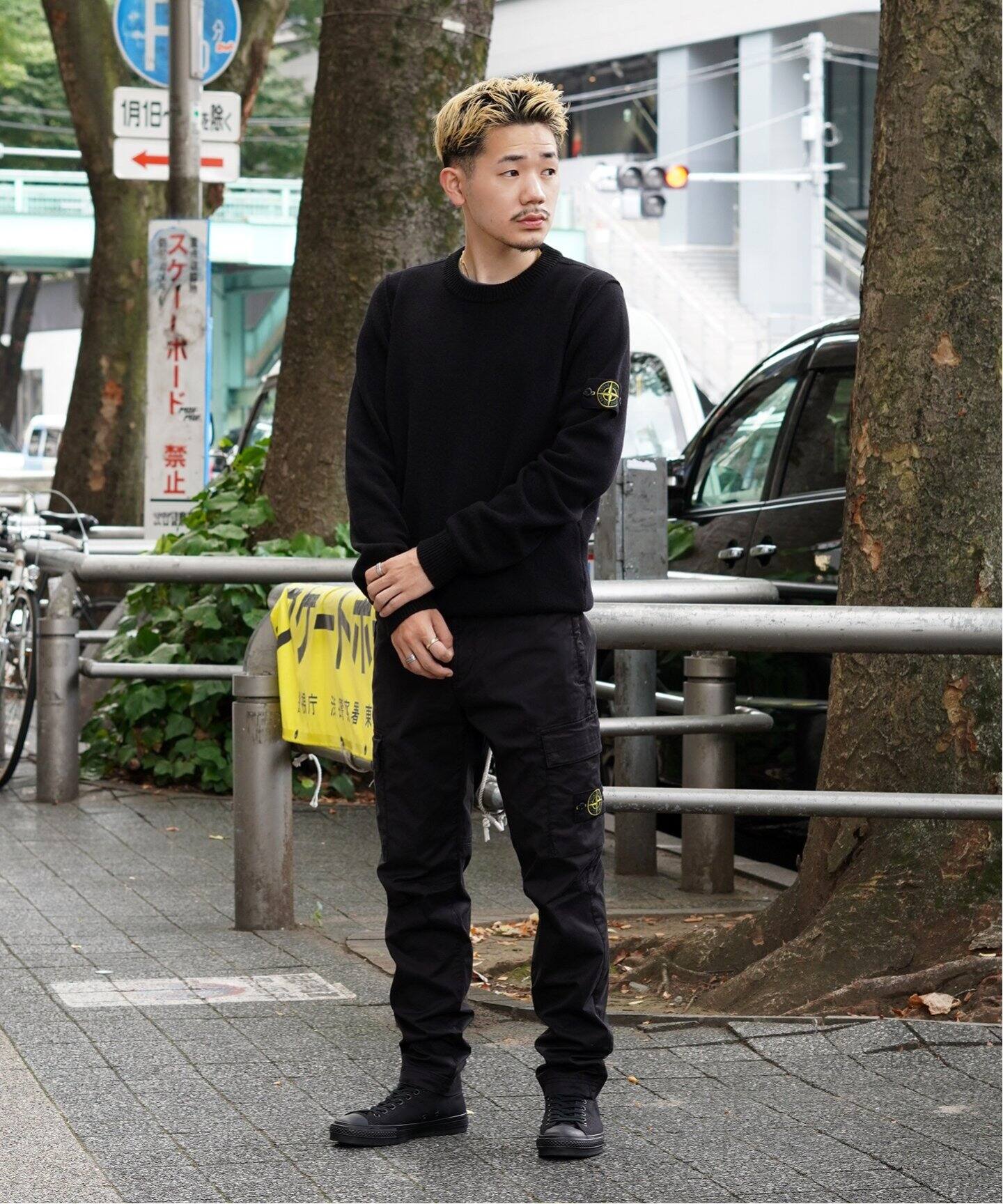 STONEISLAND / ストーンアイランド】クルーネックニットPO（ニット 