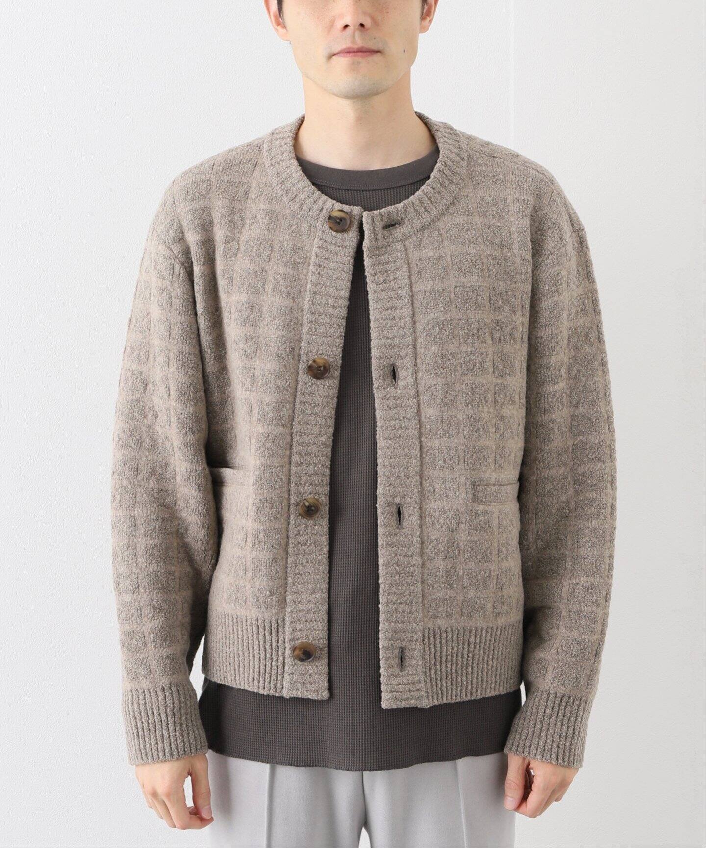 MATSUFUJI / マツフジ】JACQUARD CARDIGAN（カーディガン）｜PULP  