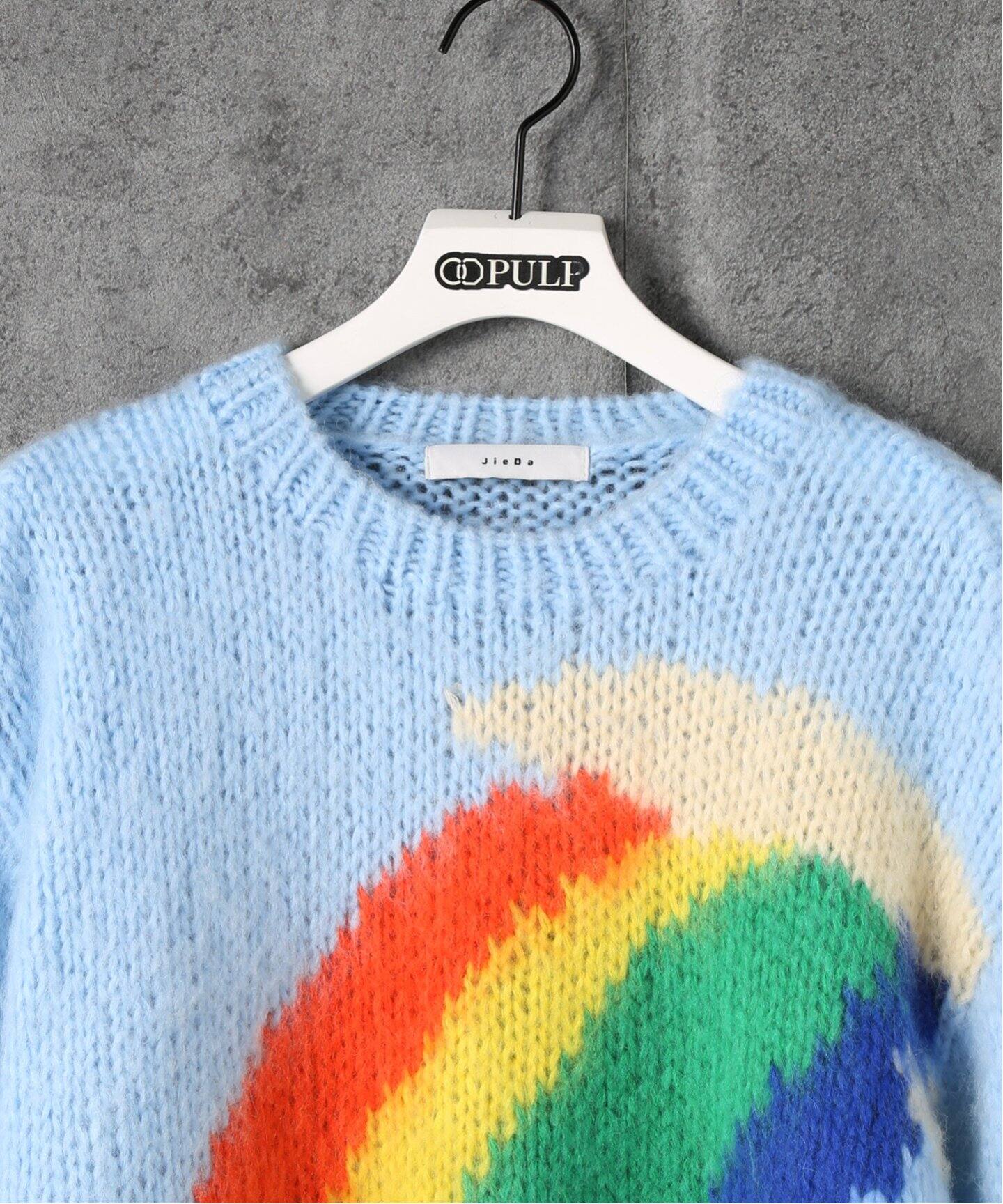 JIEDA / ジエダ】MOHAIR MIX RAINBOW KNIT（ニット／セーター）｜PULP 