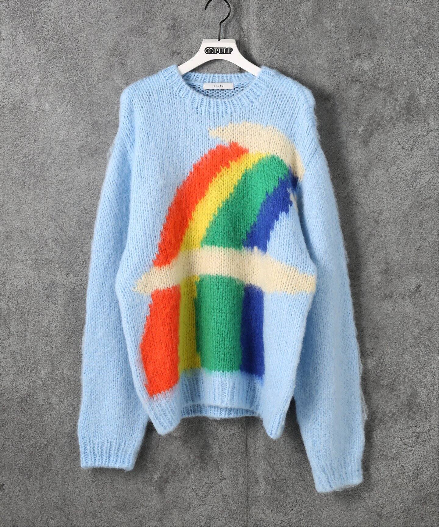 JIEDA / ジエダ】MOHAIR MIX RAINBOW KNIT（ニット／セーター）｜PULP 