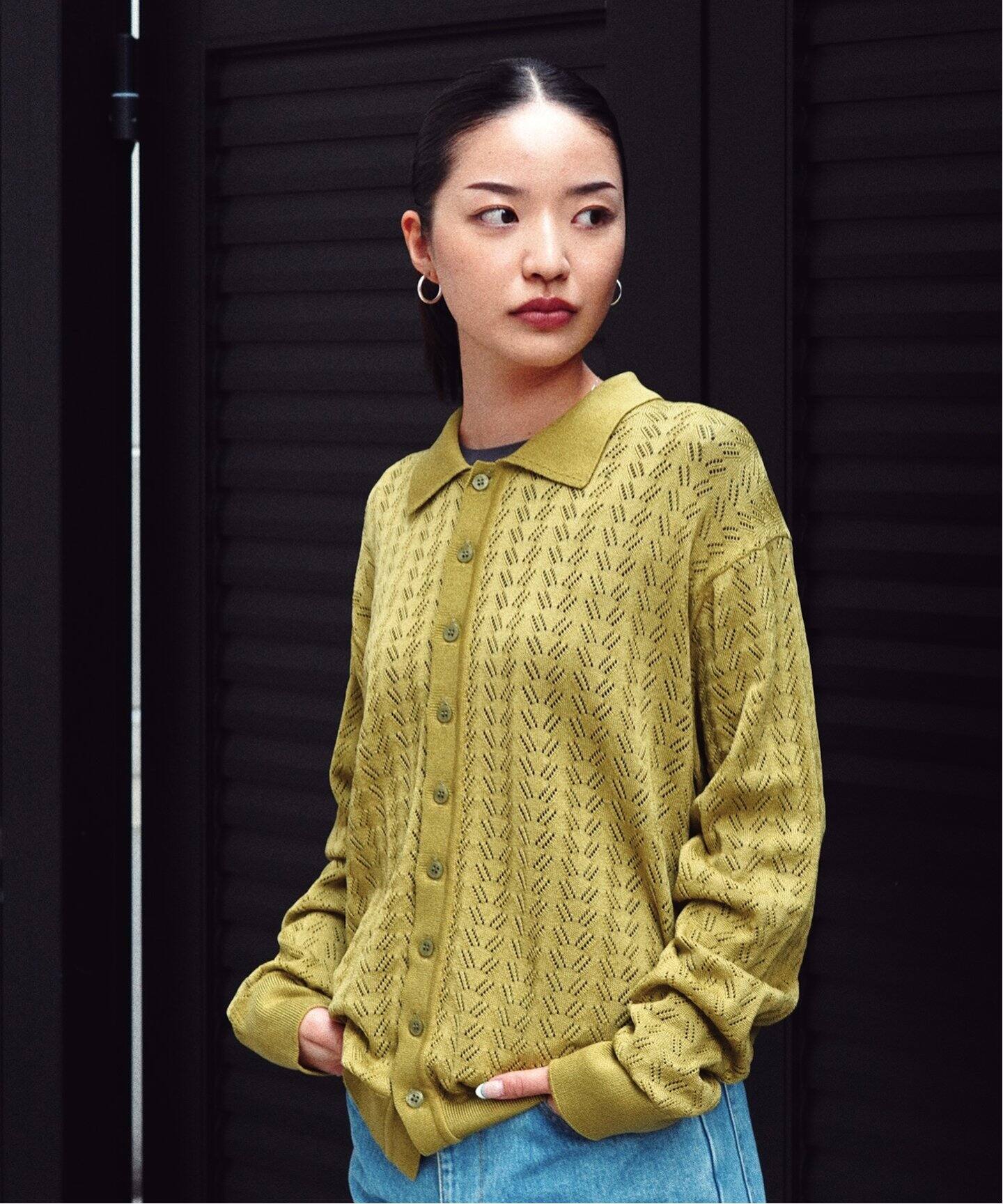 ALLEGE / アレッジ】OPENWORK CARDIGAN（カーディガン）｜PULP（パルプ  