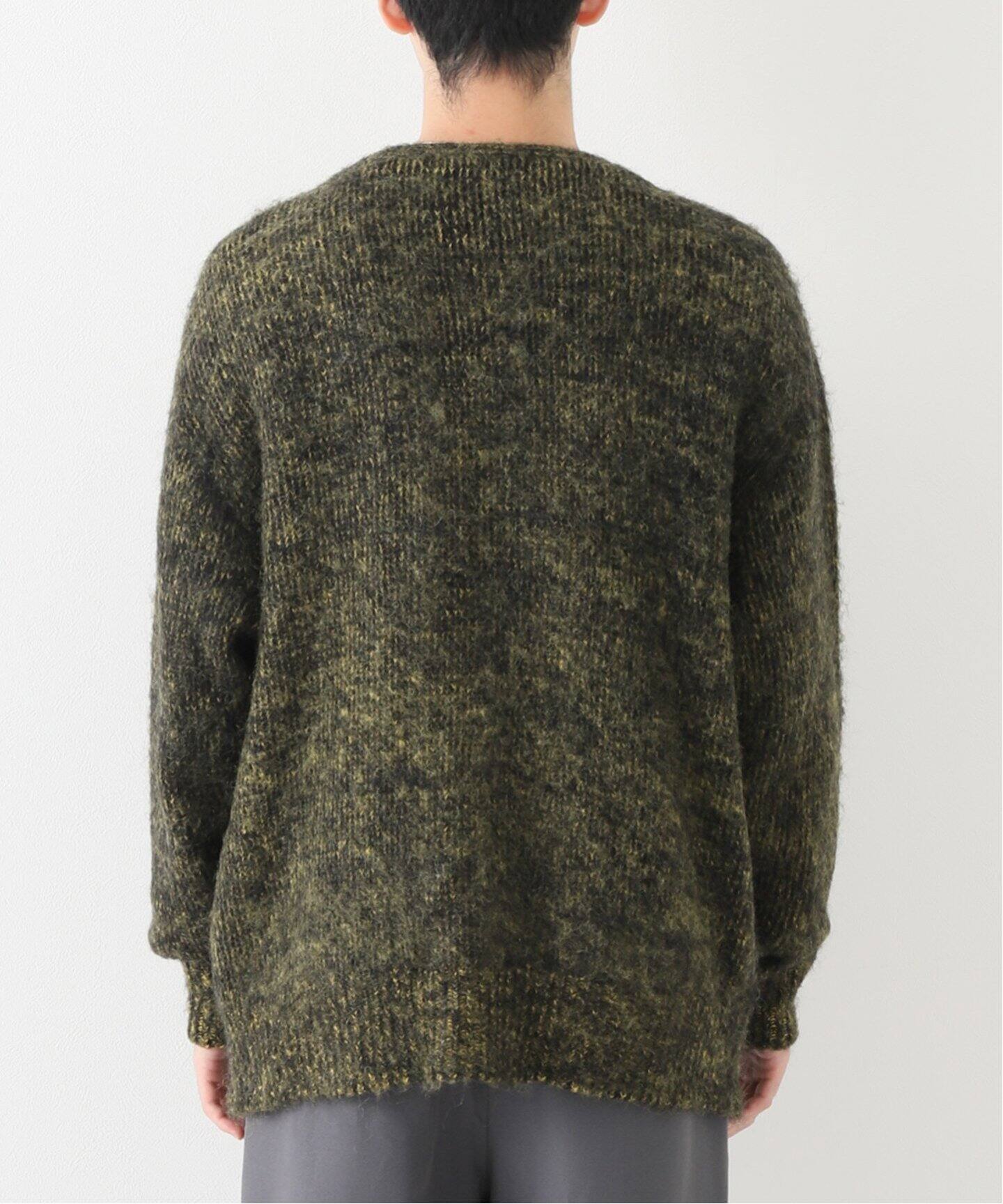 NEONSIGN / ネオンサイン】INNER COLOR MOHAIR MIX CARDIGAN  