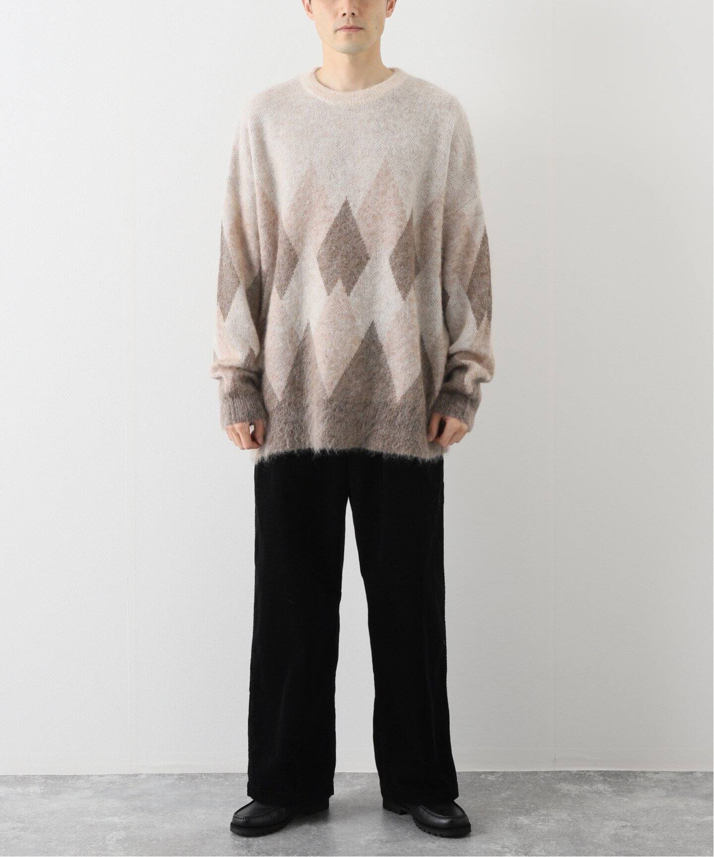 DAIRIKU BEAMS別注　カーディガン　アーガイル DAIRIKU BEAMS別注 カーディガン アーガイル