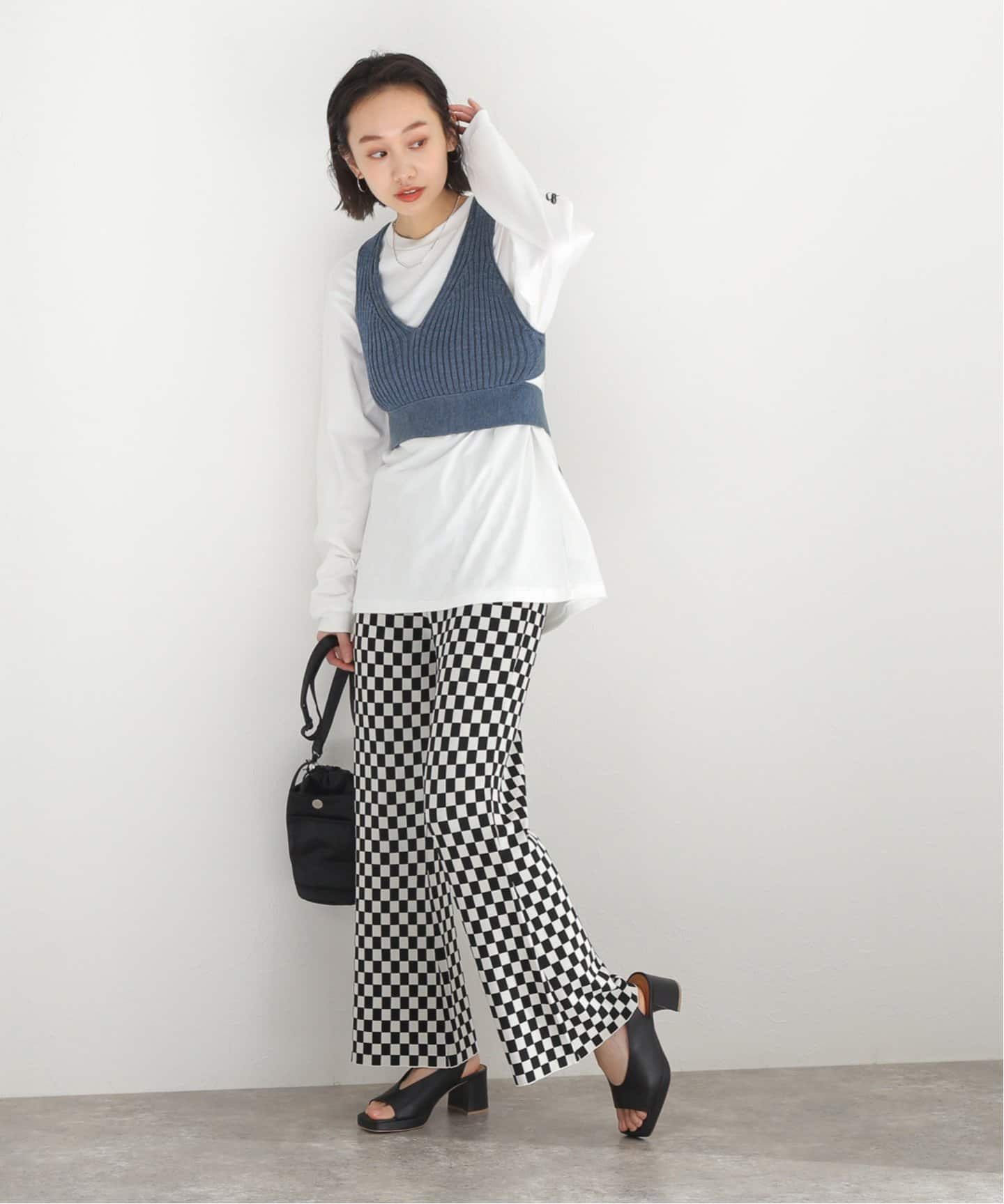 【kncn】新品未使用フミエタナカstep bustier ビスチェ FUMIE TANAKA ビスチェ stitch bustier