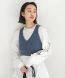 【FUMIE TANAKA/フミエタナカ】 ribbon knit bustier：ビスチェ