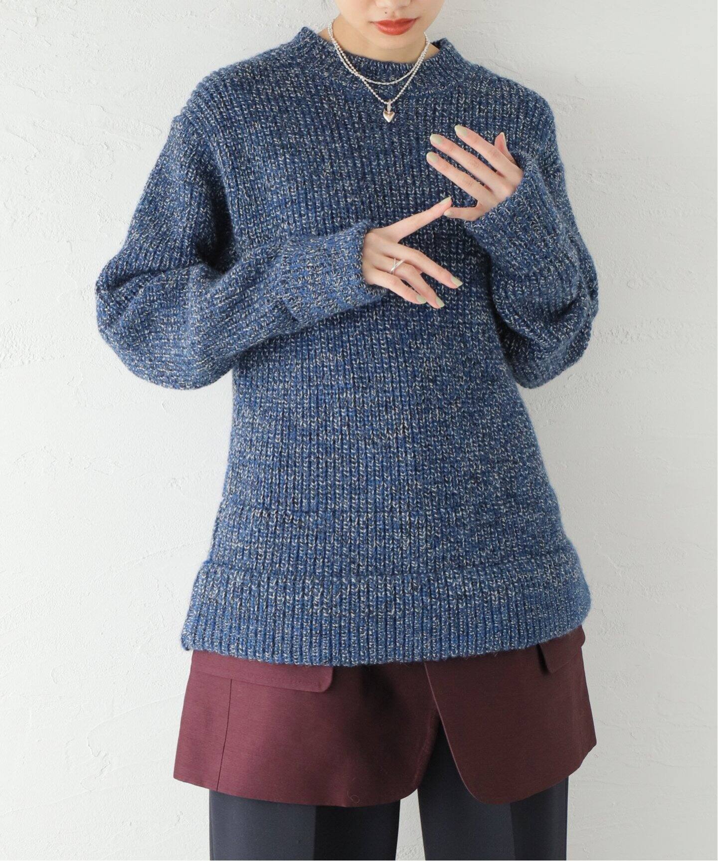 TOGA PULLA/トーガプルラ】Low gauge knit jacket 1：ニット（ニット  
