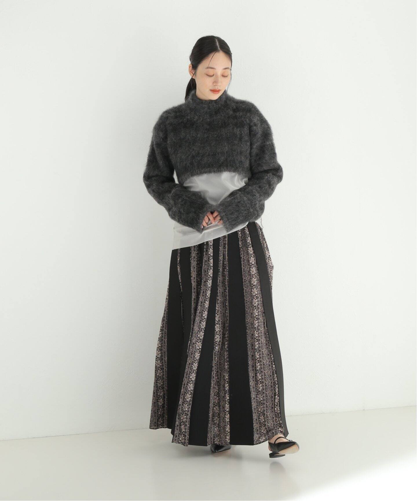 FUMIE TANAKA/フミエタナカ】 mohair mix short knit:ニット|JOURNAL ...