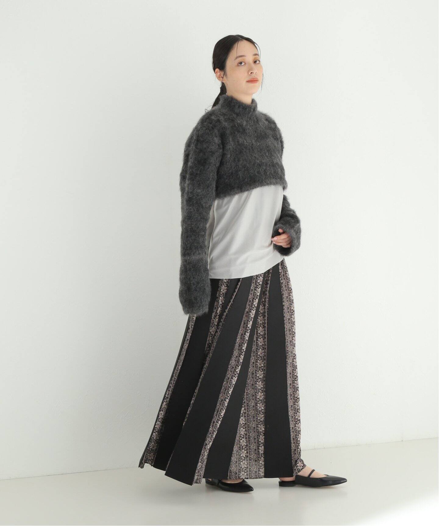 FUMIE TANAKA/フミエタナカ】 mohair mix short knit:ニット|JOURNAL ...