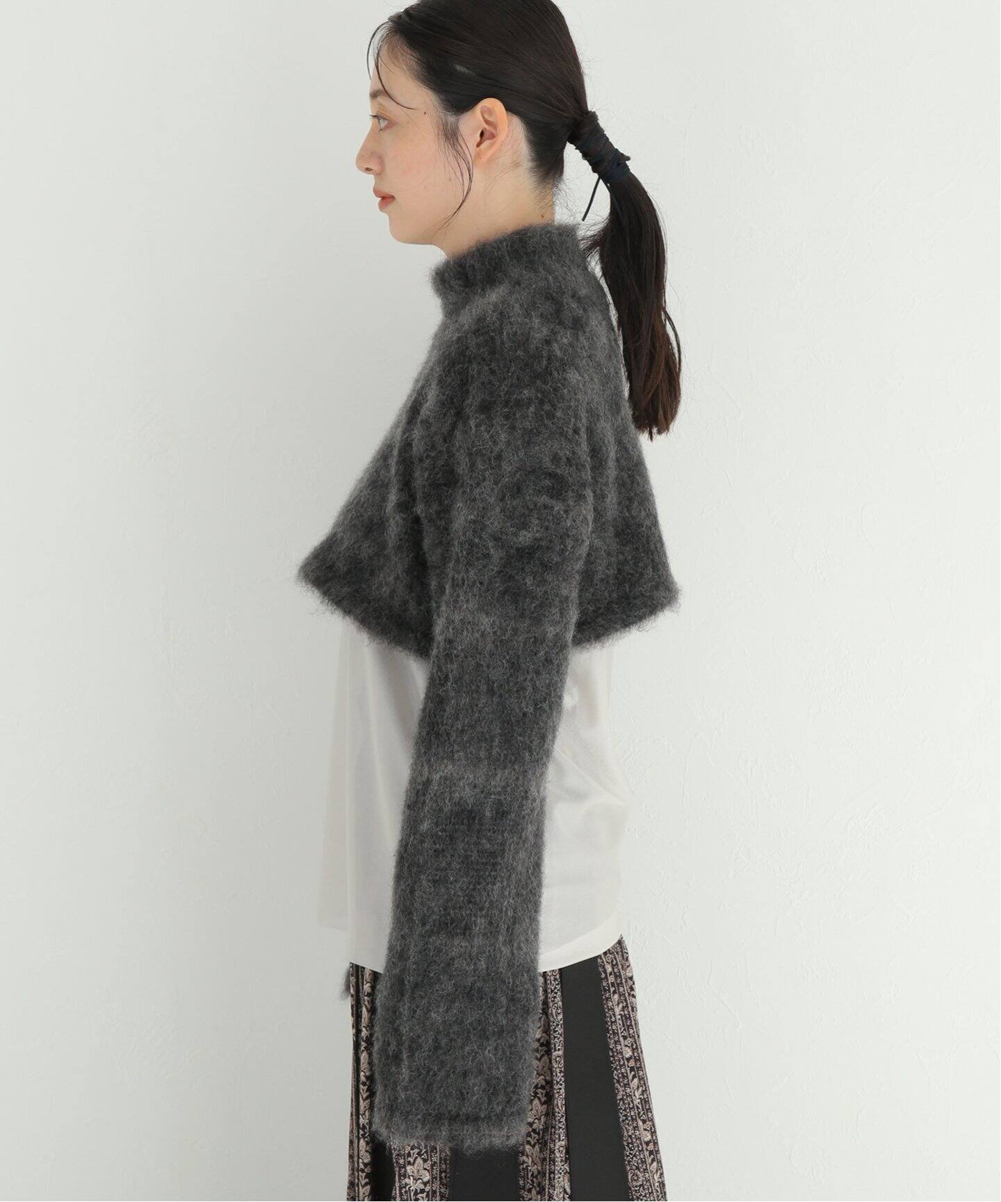 FUMIE TANAKA/フミエタナカ】 mohair mix short knit:ニット|JOURNAL ...