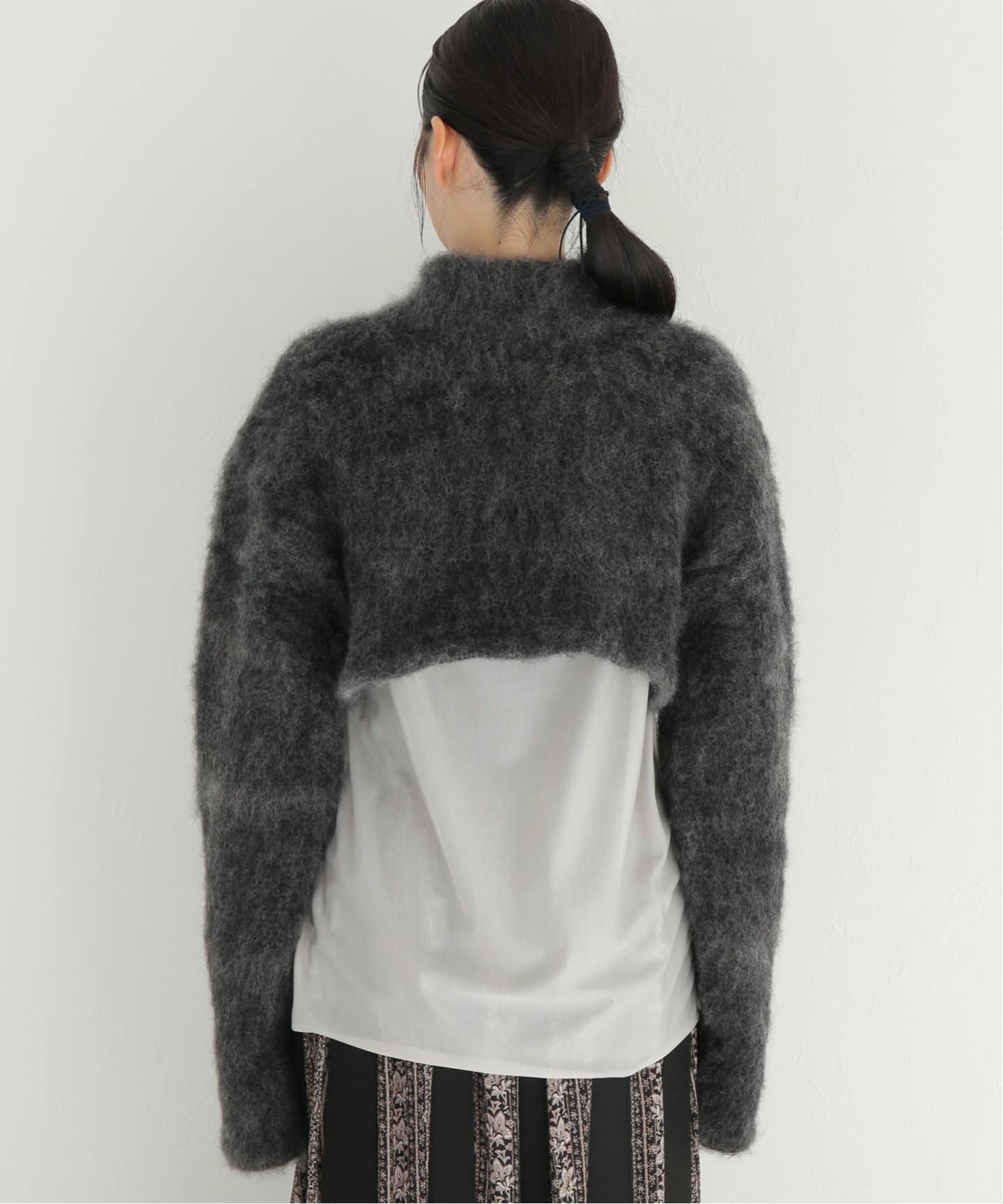 FUMIE TANAKA/フミエタナカ】 mohair mix short knit:ニット|JOURNAL ...