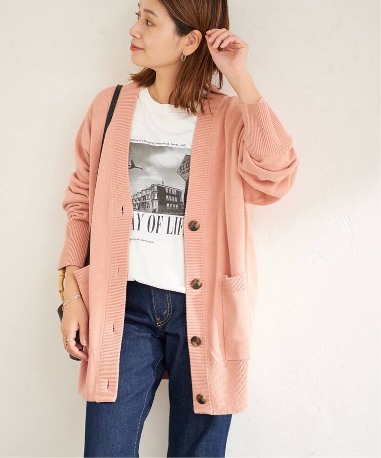 □コットンカシミヤビッグカーディガン（カーディガン）｜JOURNAL  