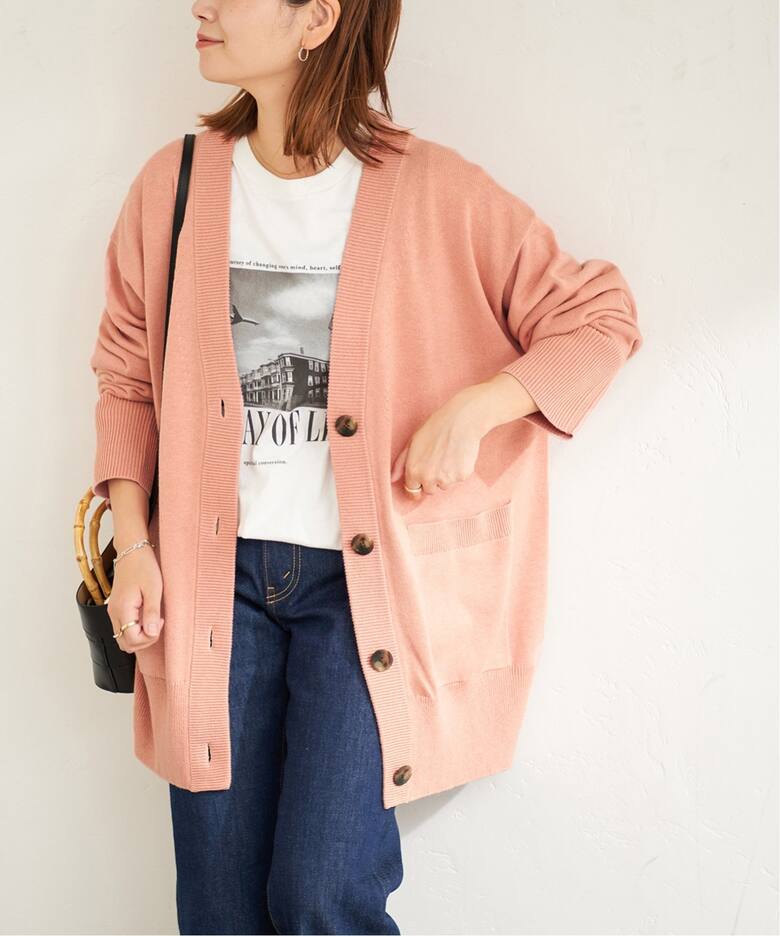 □コットンカシミヤビッグカーディガン（カーディガン）｜JOURNAL  