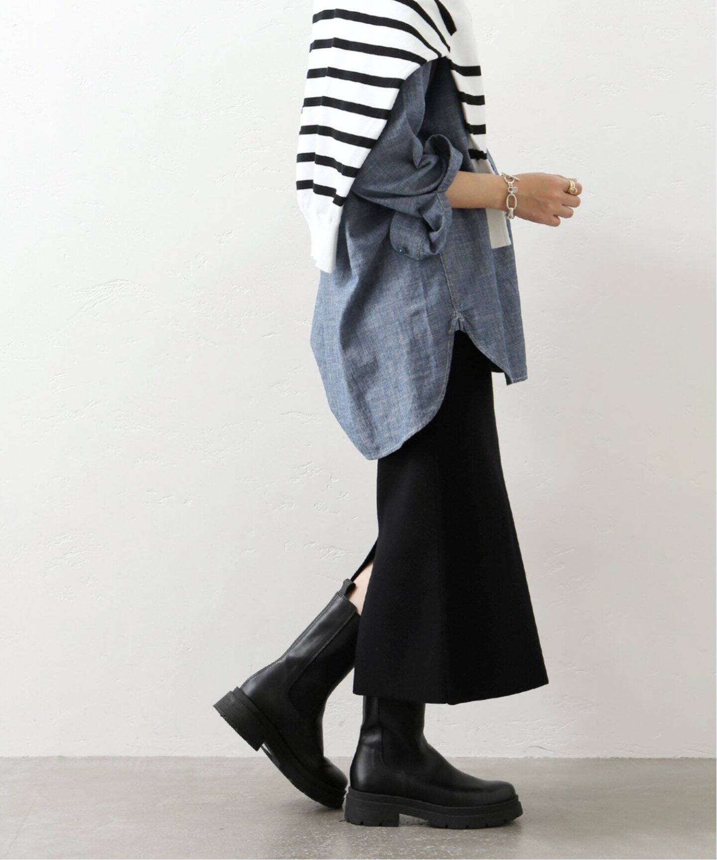 追加》ソウバリニットタイトスカート◇3（ロング・マキシ丈スカート  