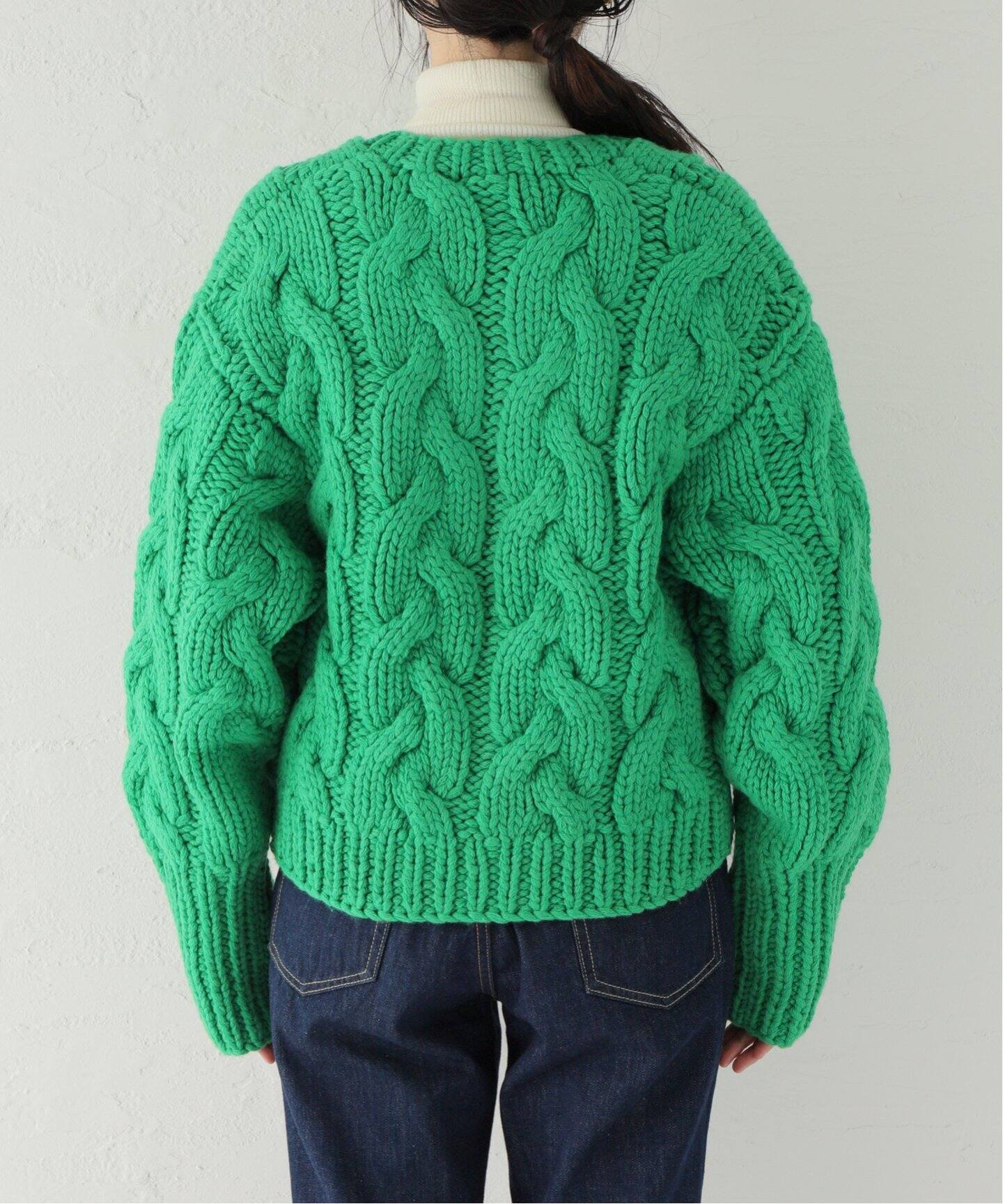 HOLIDAY/ホリデイ】GABLE KNIT CARDIGAN：カーディガン（カーディガン 