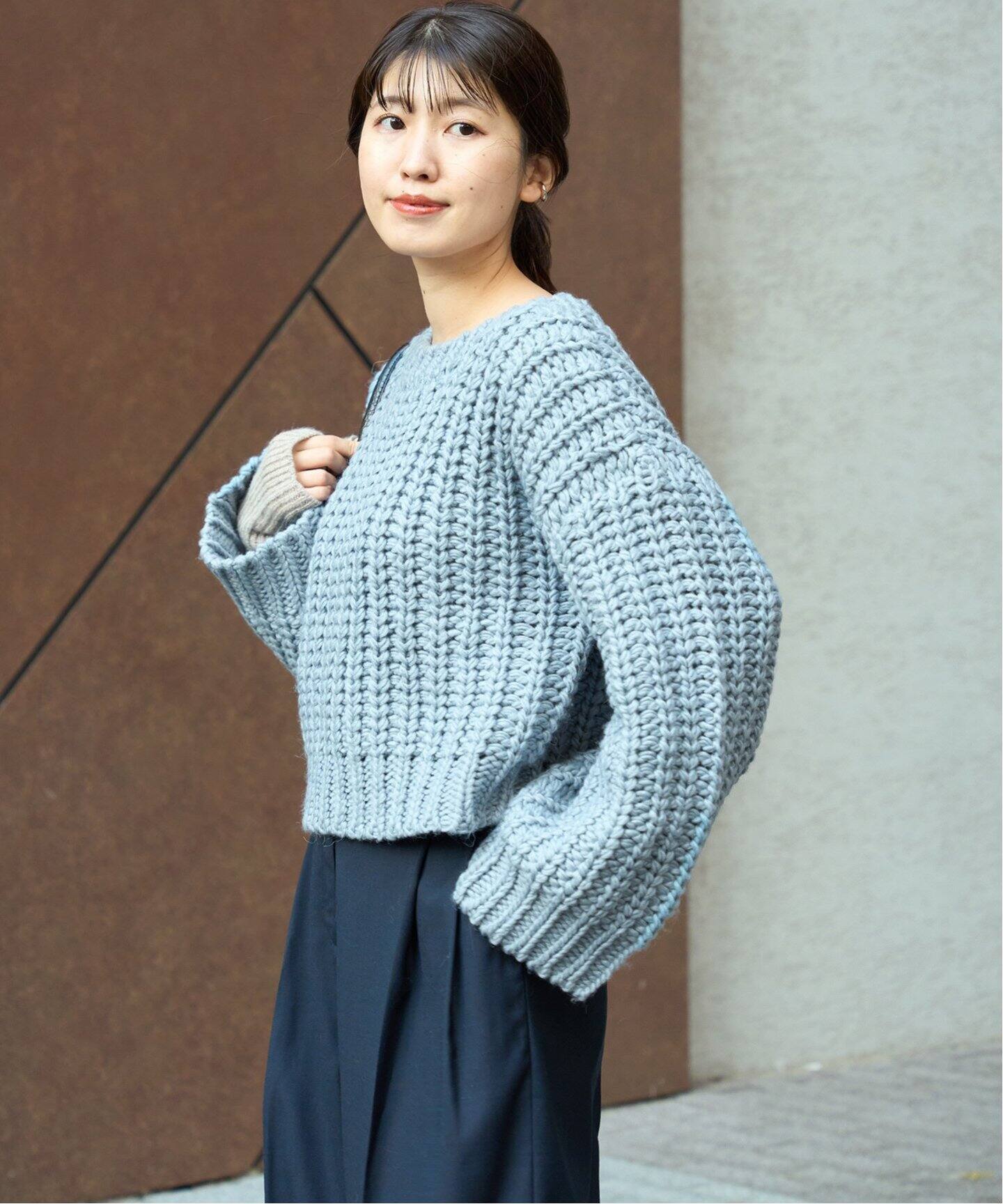 アルパカミックスハンドニット / Alpaca Mix Hand Knit（ニット 