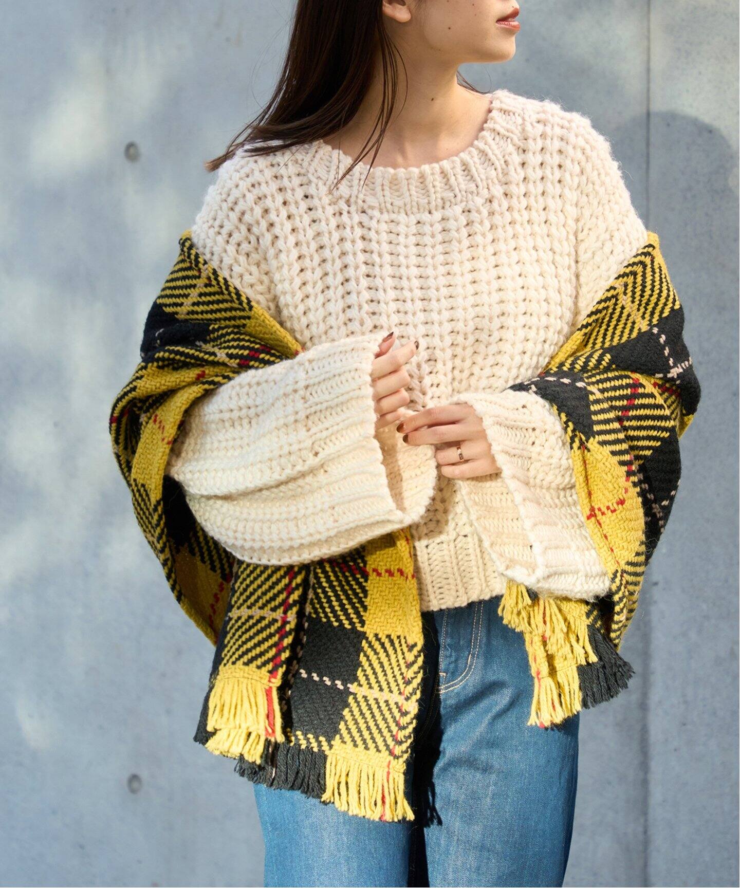 アルパカミックスハンドニット / Alpaca Mix Hand Knit（ニット 