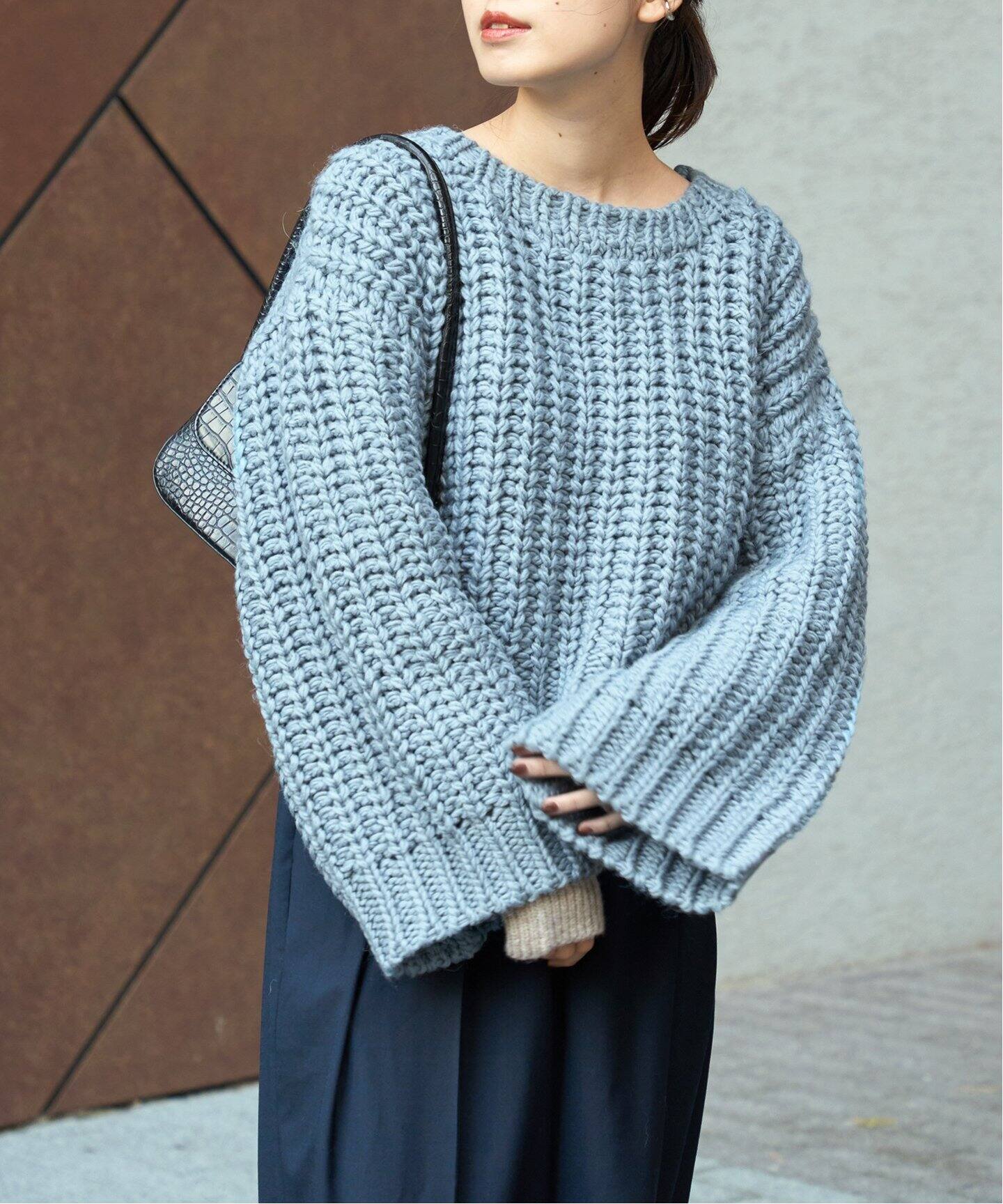 アルパカミックスハンドニット / Alpaca Mix Hand Knit（ニット 